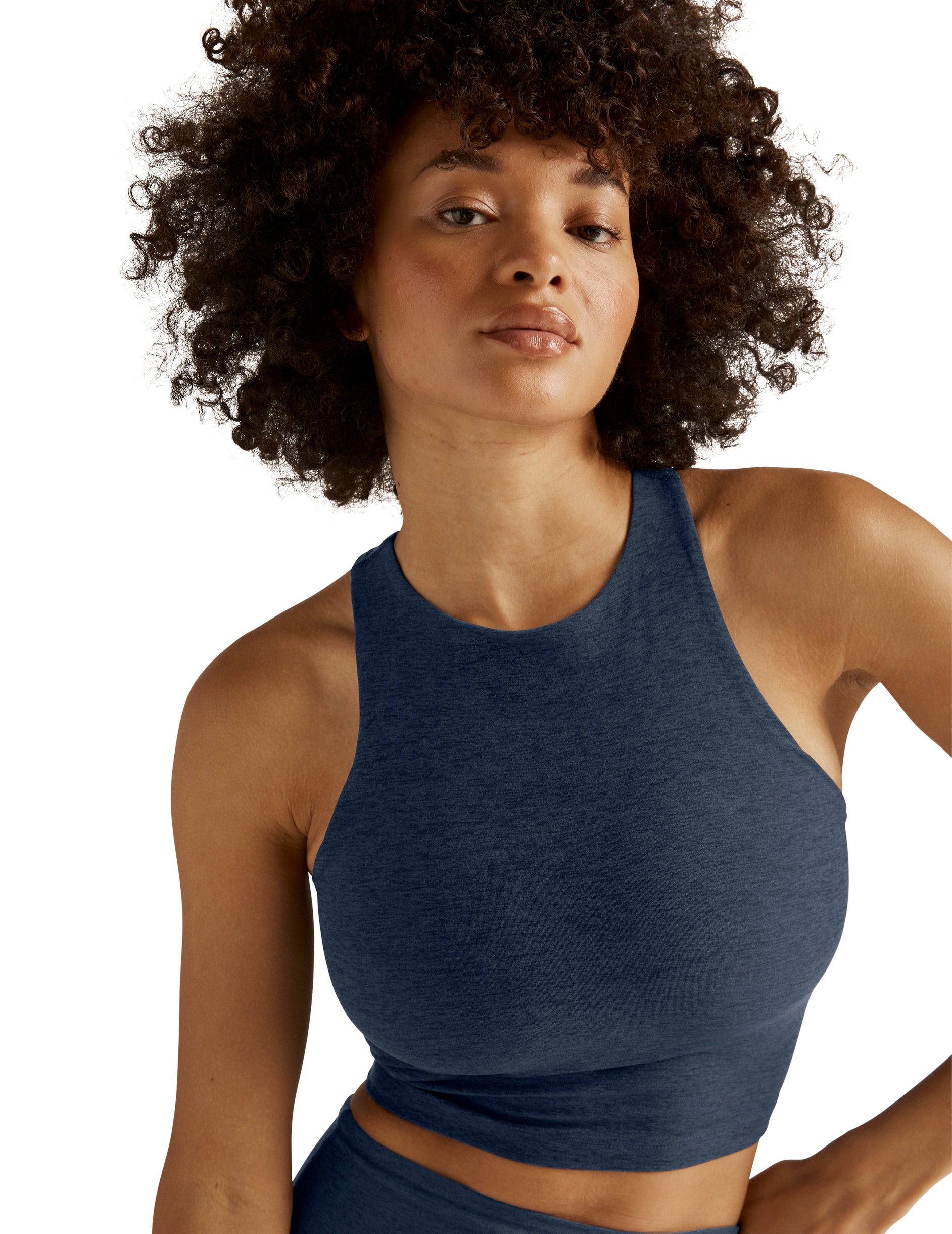 Spacedye Refocus Cropped Tank-Athleisure-Happy on Main