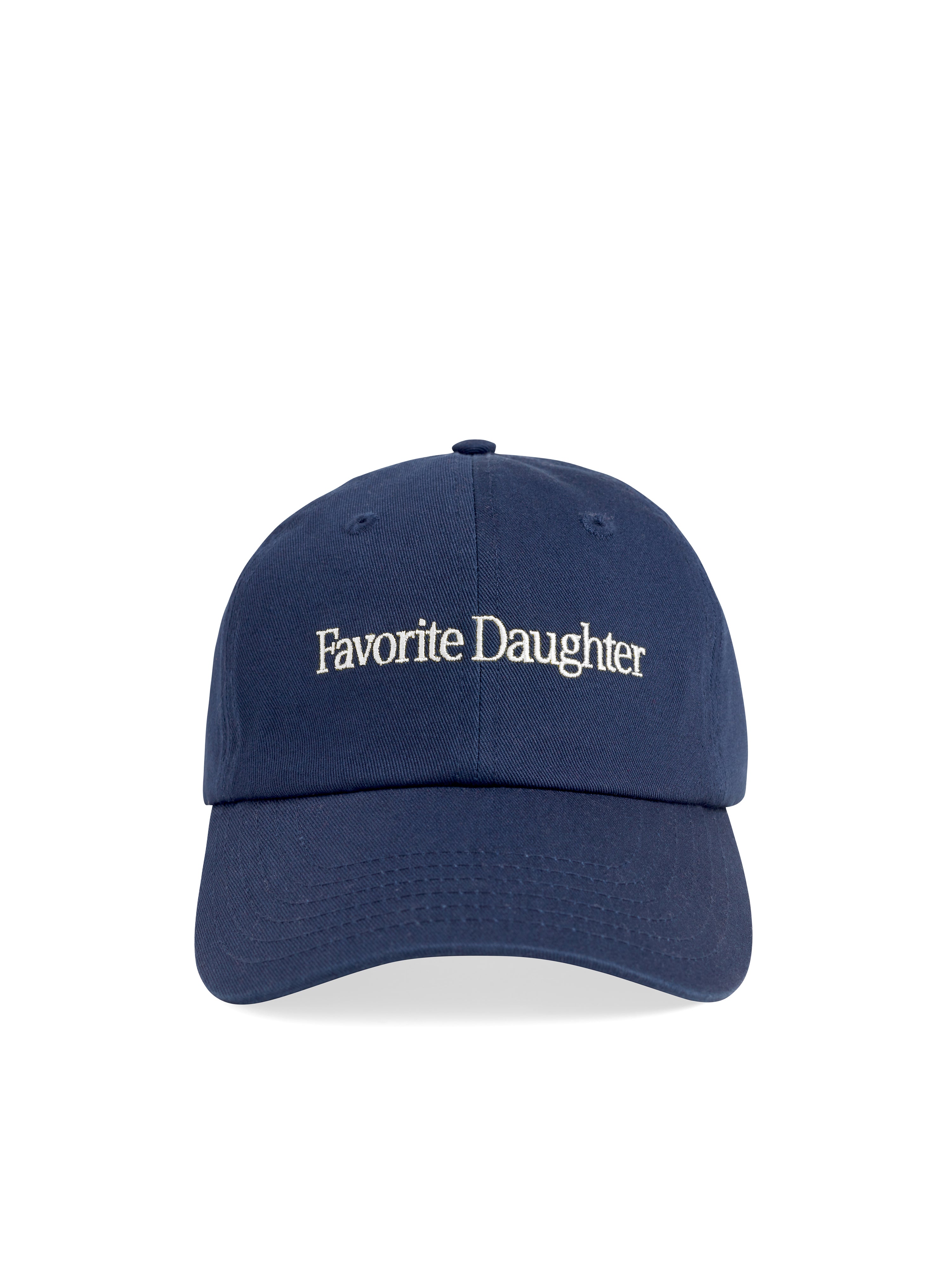 Classic Logo Baseball Hat - Navy-Favorite Daughter-Happy on Main