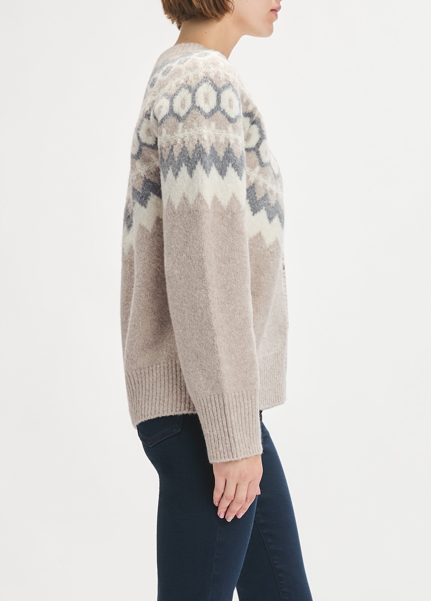 The Snowed in Cardigan - Shortbread-Favorite Daughter-Happy on Main