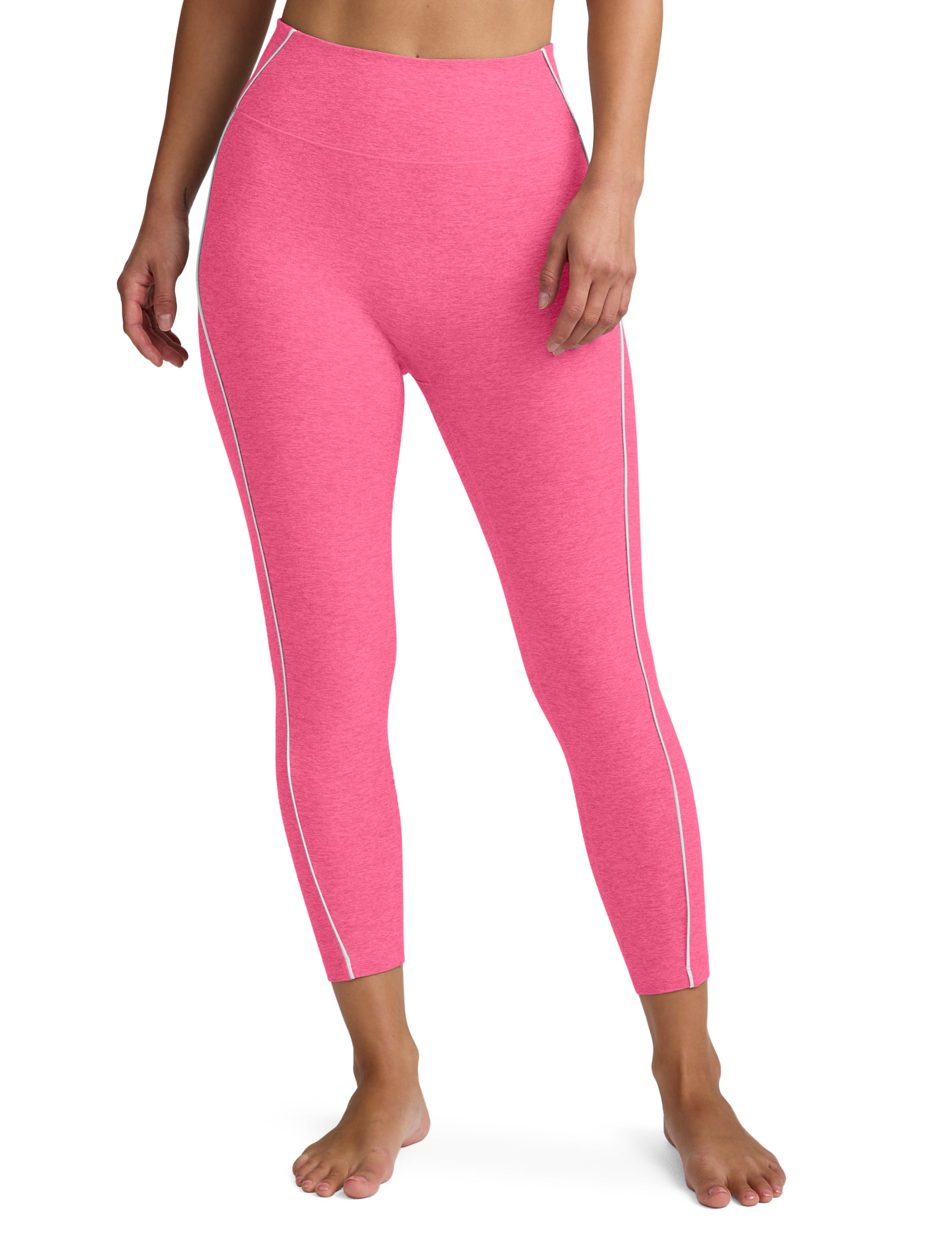 Spacedye Streamline Legging - Luscious Pink Heather-Beyond Yoga-Happy on Main