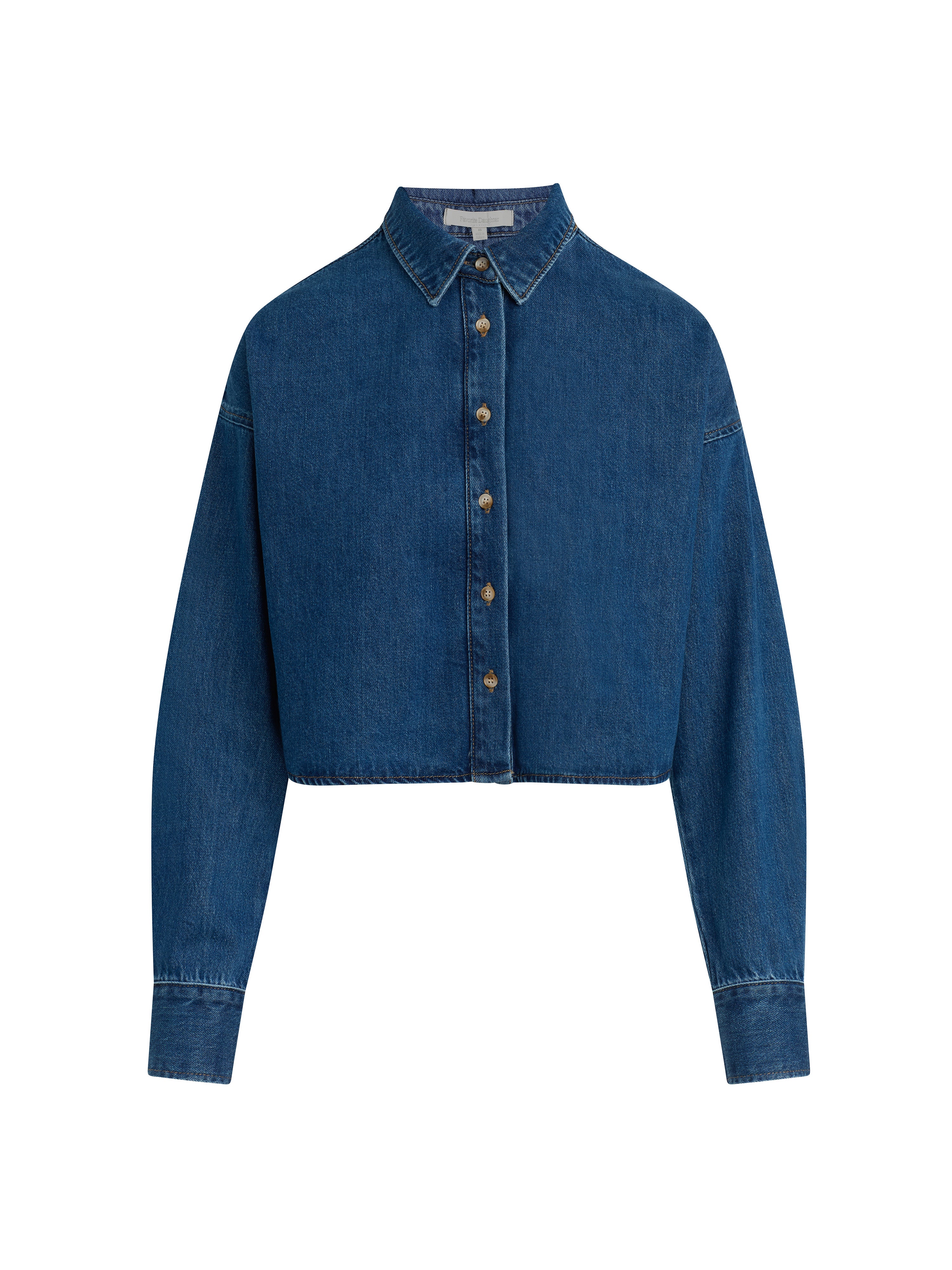 The Crop Ex Boyfriend Shirt - Deerfield-Favorite Daughter-Happy on Main