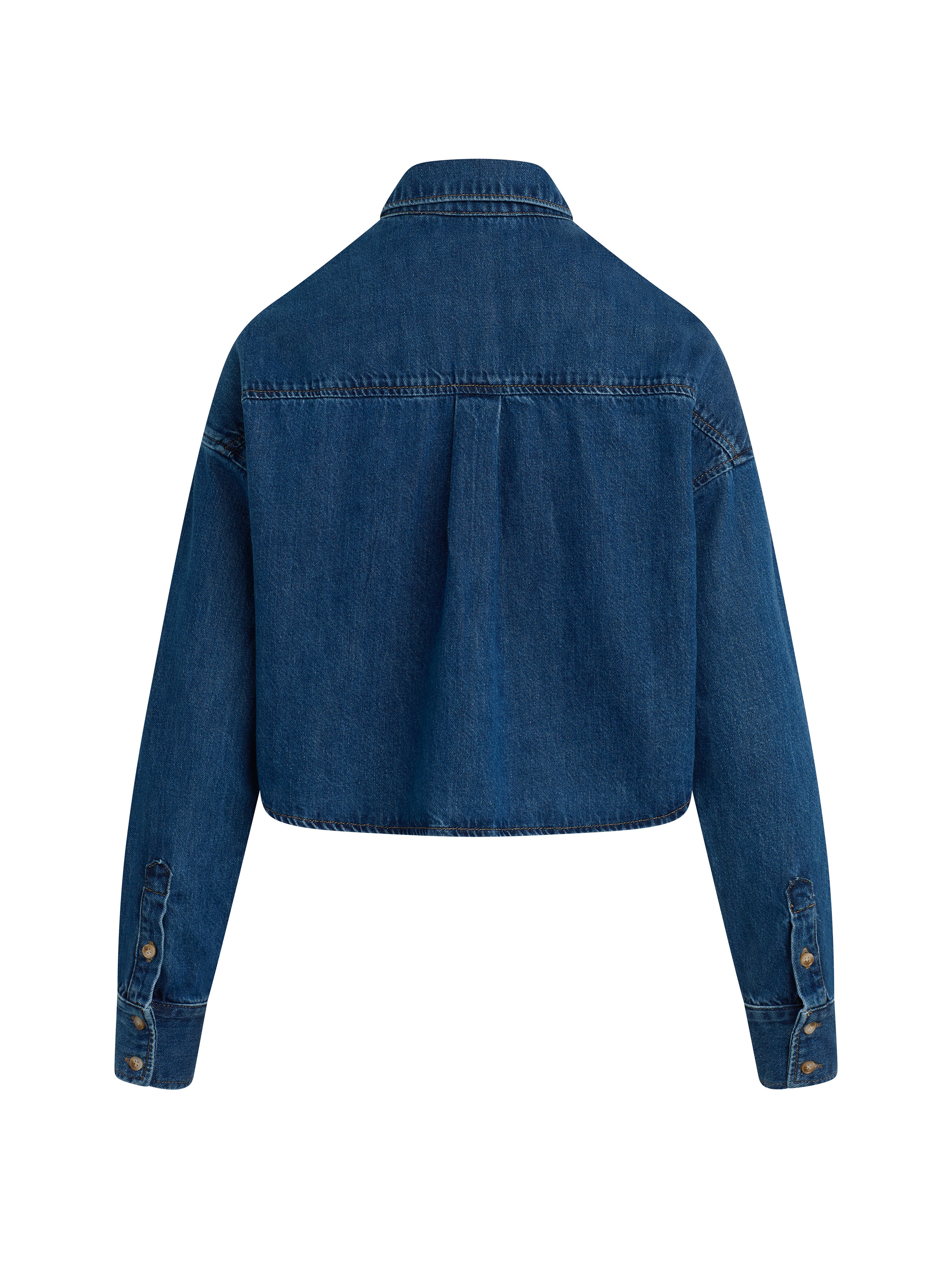 The Crop Ex Boyfriend Shirt - Deerfield-Favorite Daughter-Happy on Main