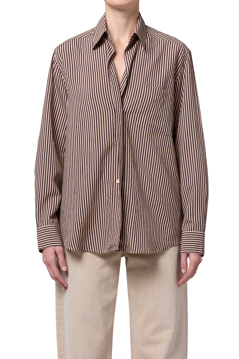 Aris Shirt - Trace Stripe-AGOLDE-Happy on Main