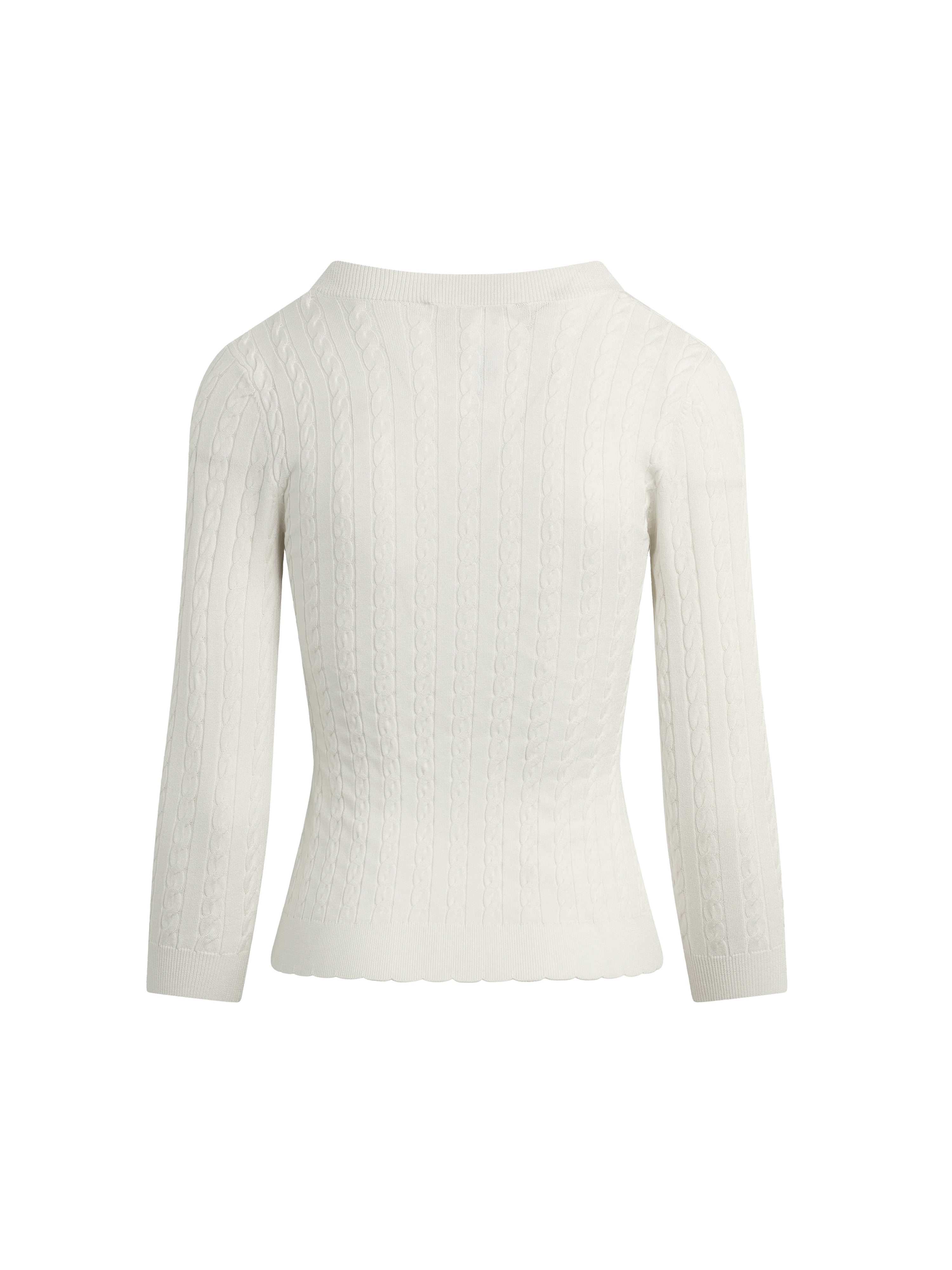 The Keepsake Cardigan - White-Favorite Daughter-Happy on Main