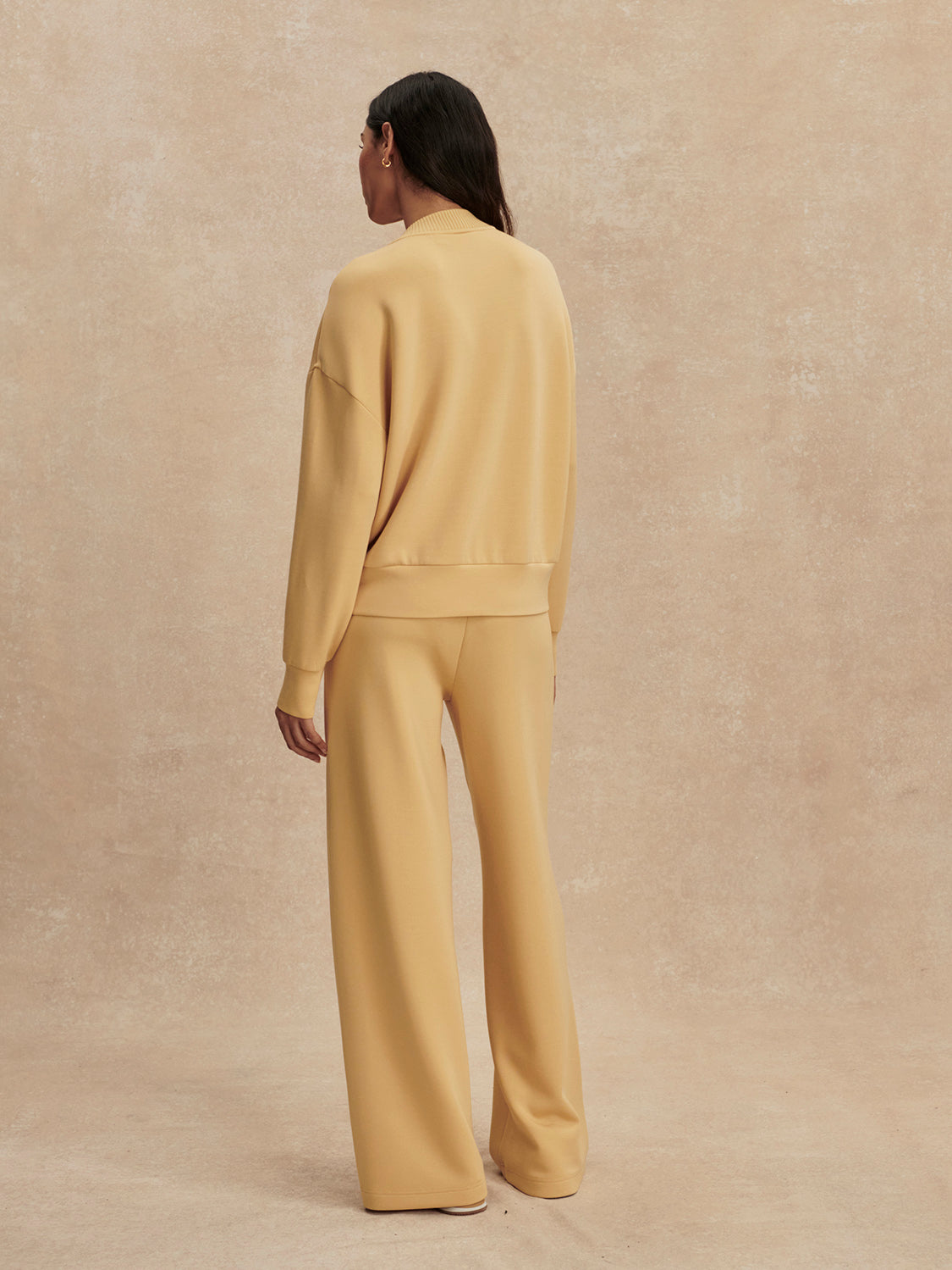 Reena Button Front Sweat - Sahara Sun-Varley-Happy on Main
