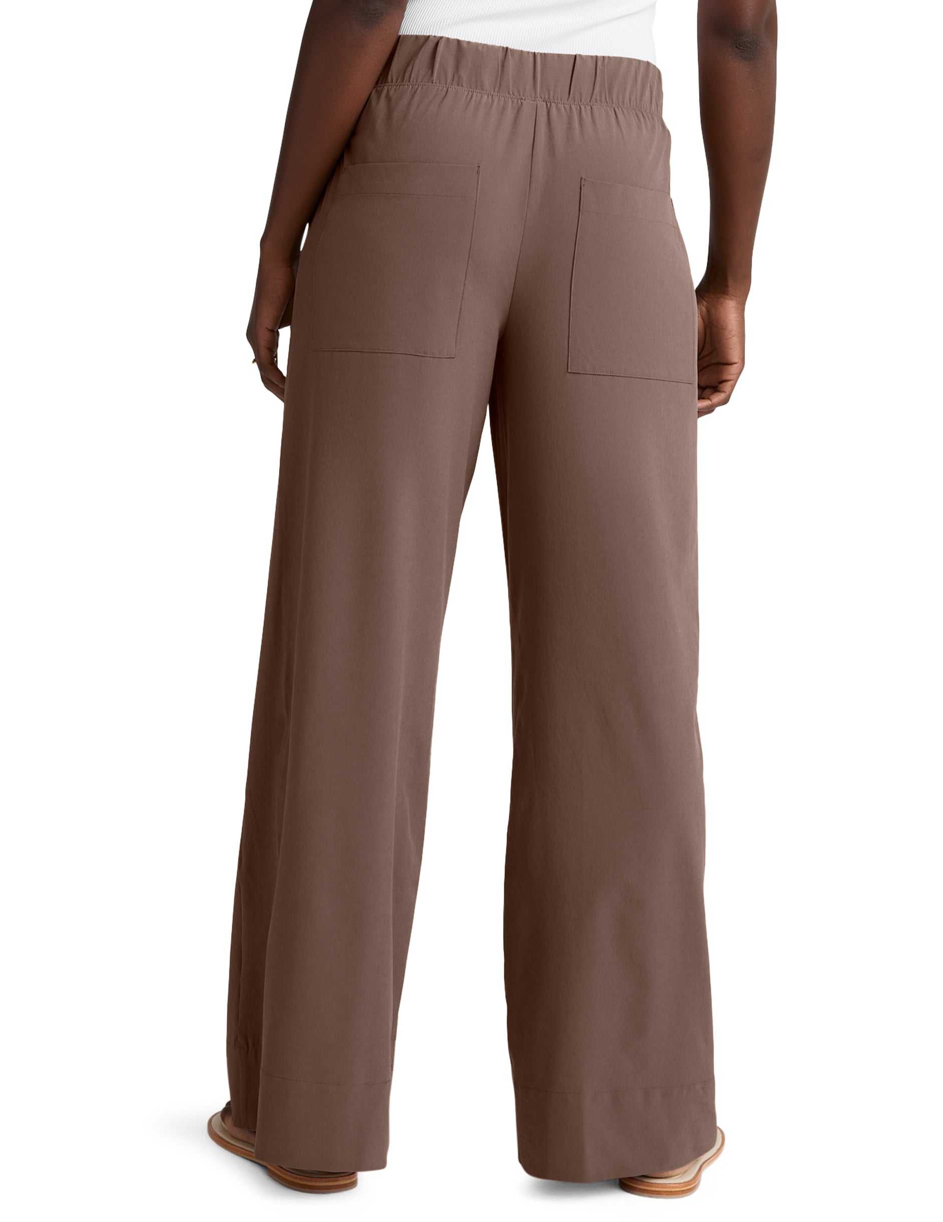 Easy Wide Leg Pant - Khaki-Beyond Yoga-Happy on Main
