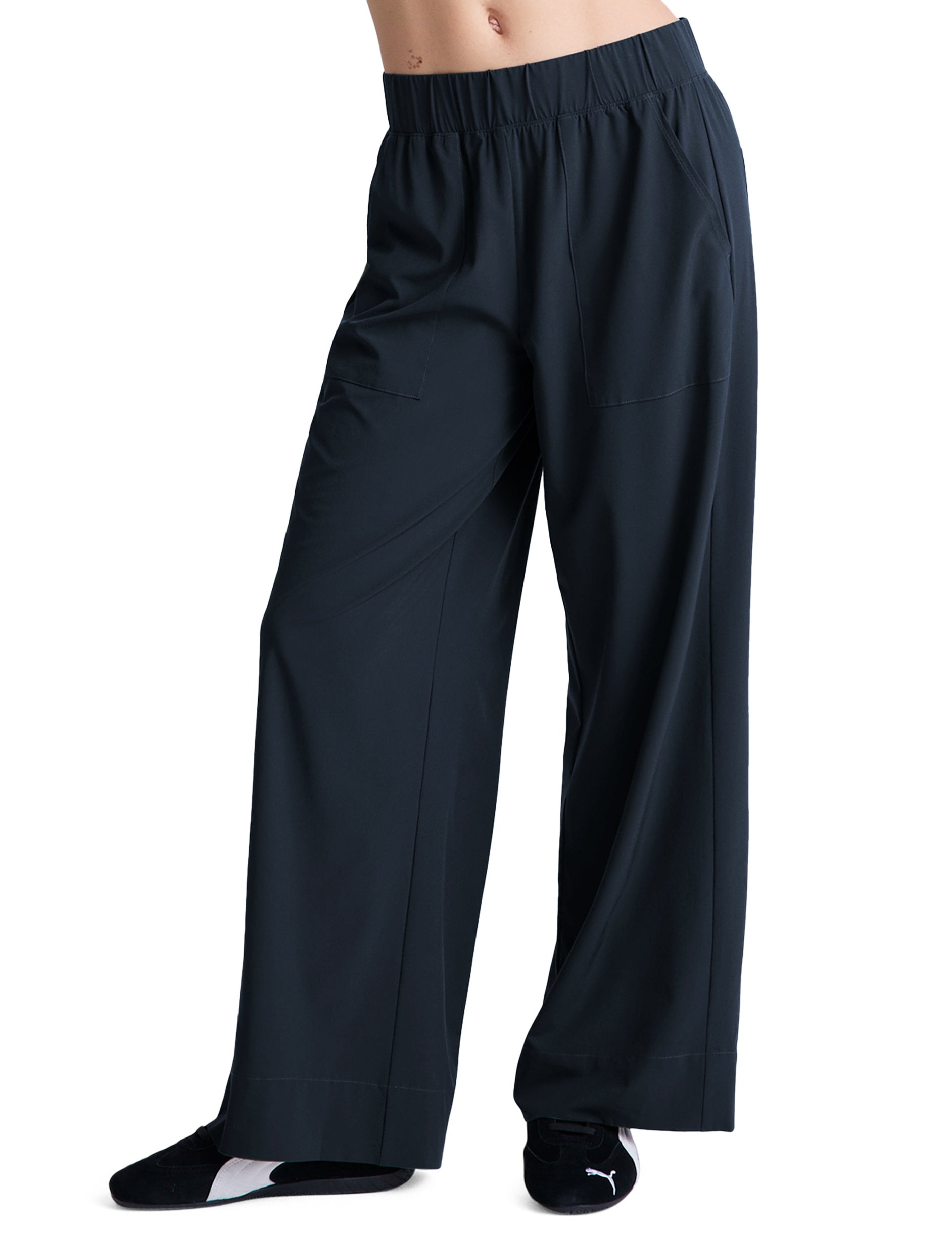 Easy Wide Leg Pant - Noctural Navy-Beyond Yoga-Happy on Main