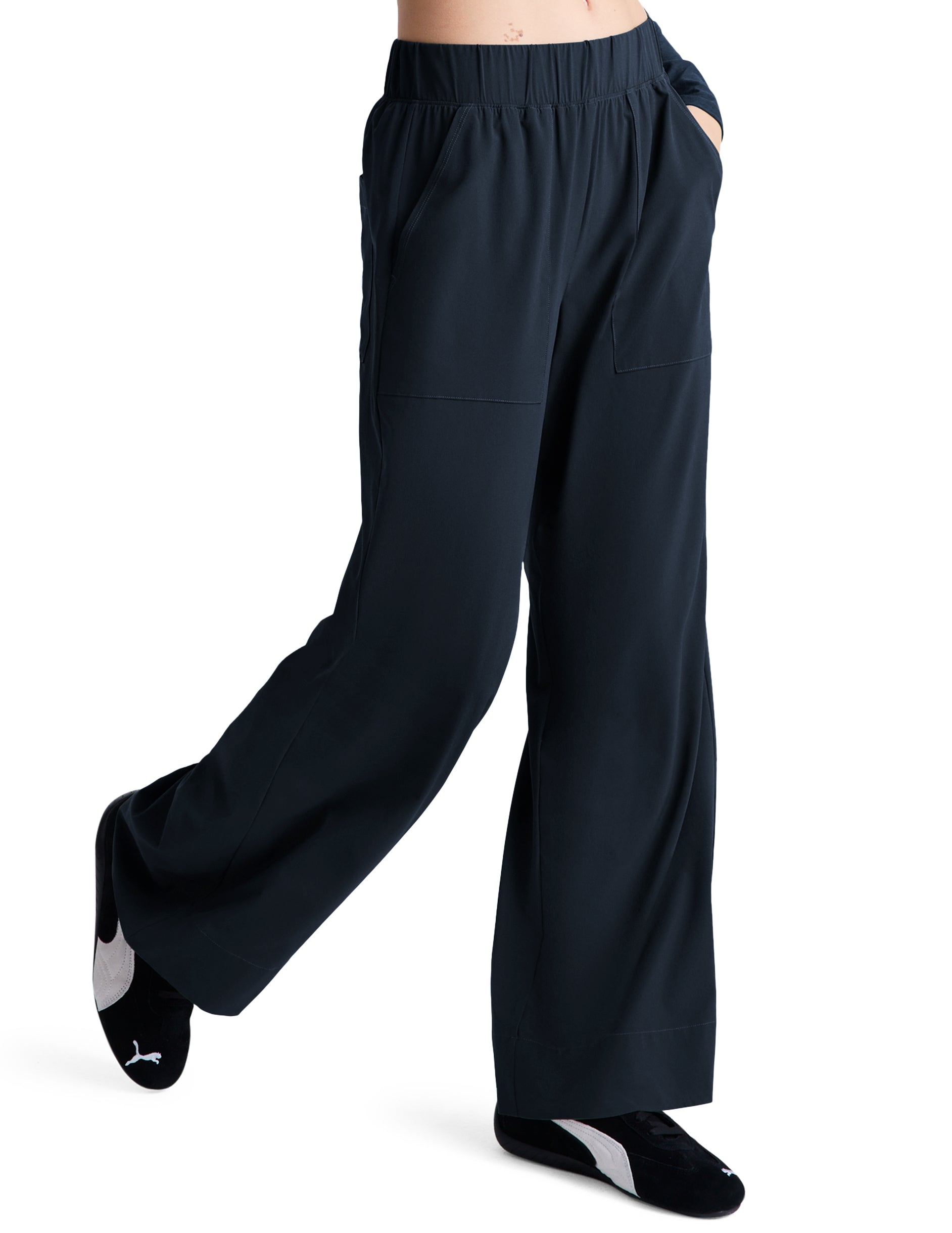 Easy Wide Leg Pant - Noctural Navy-Beyond Yoga-Happy on Main