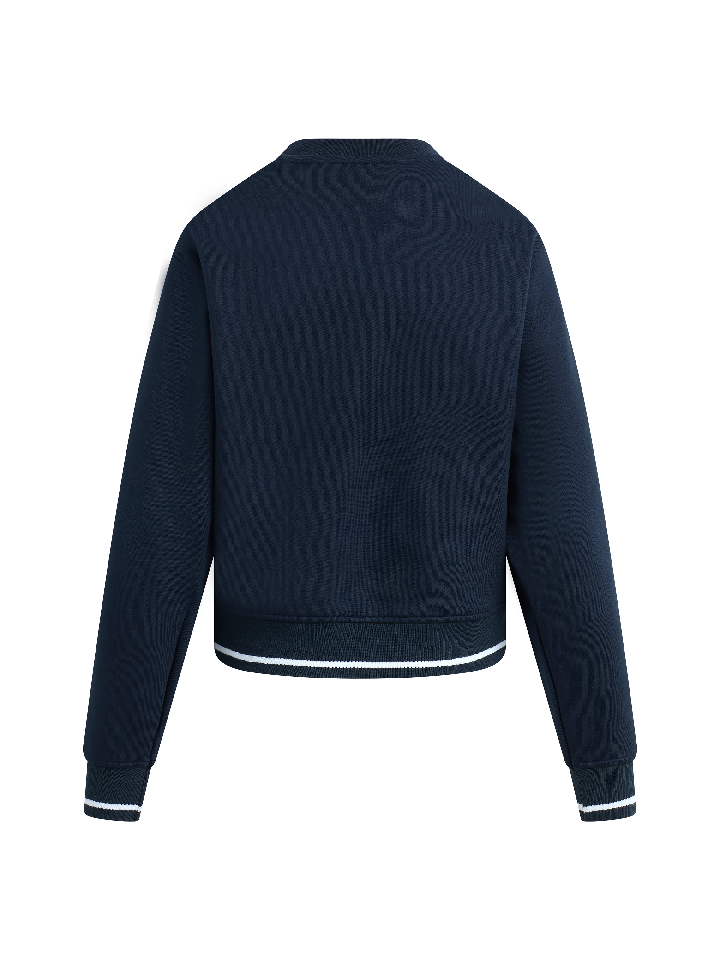 The Collegiate Sport Classic Sweatshirt - Navy/White-Favorite Daughter-Happy on Main