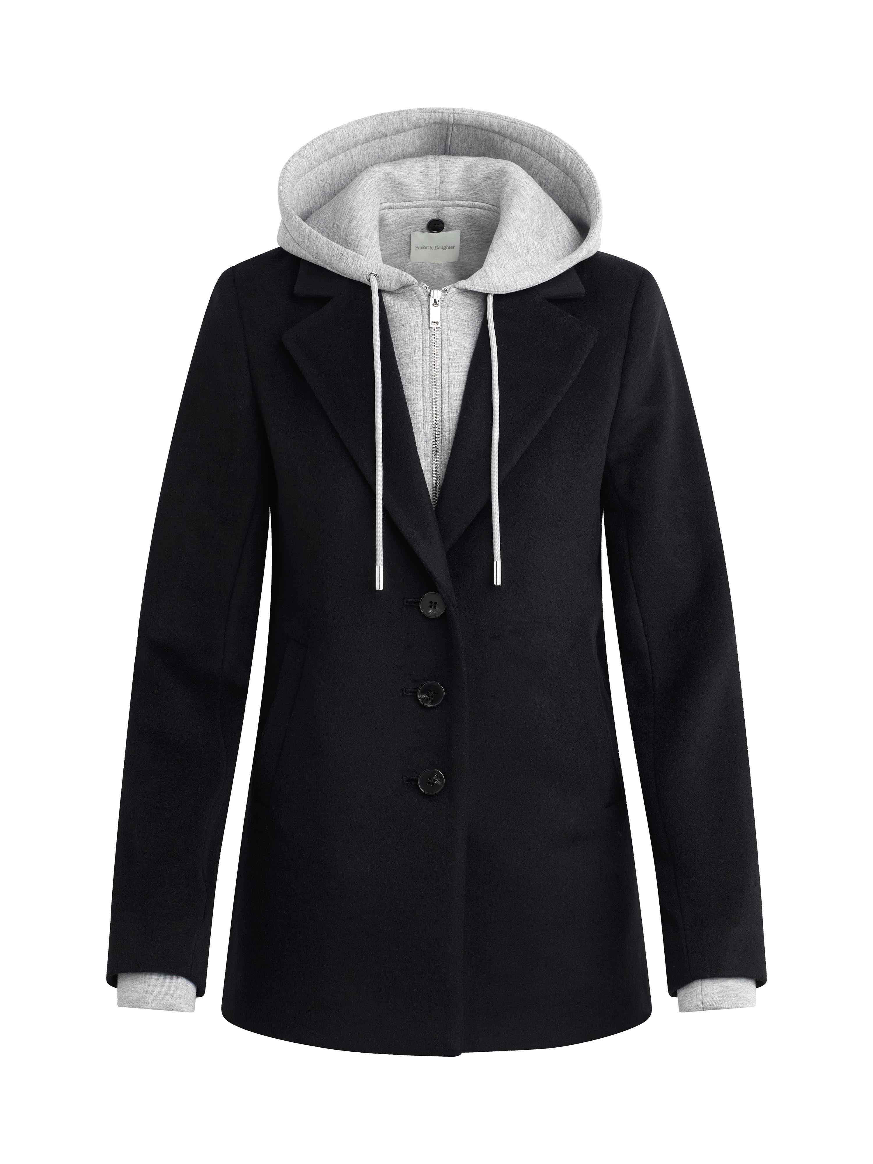 The Short Sport Coat - Black-Favorite Daughter-Happy on Main