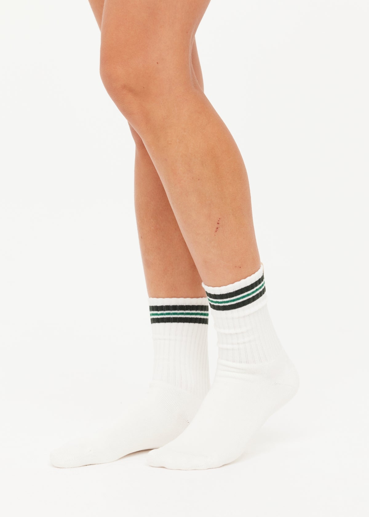 Croutshup Crew Sock - Cream-The Upside-Happy on Main