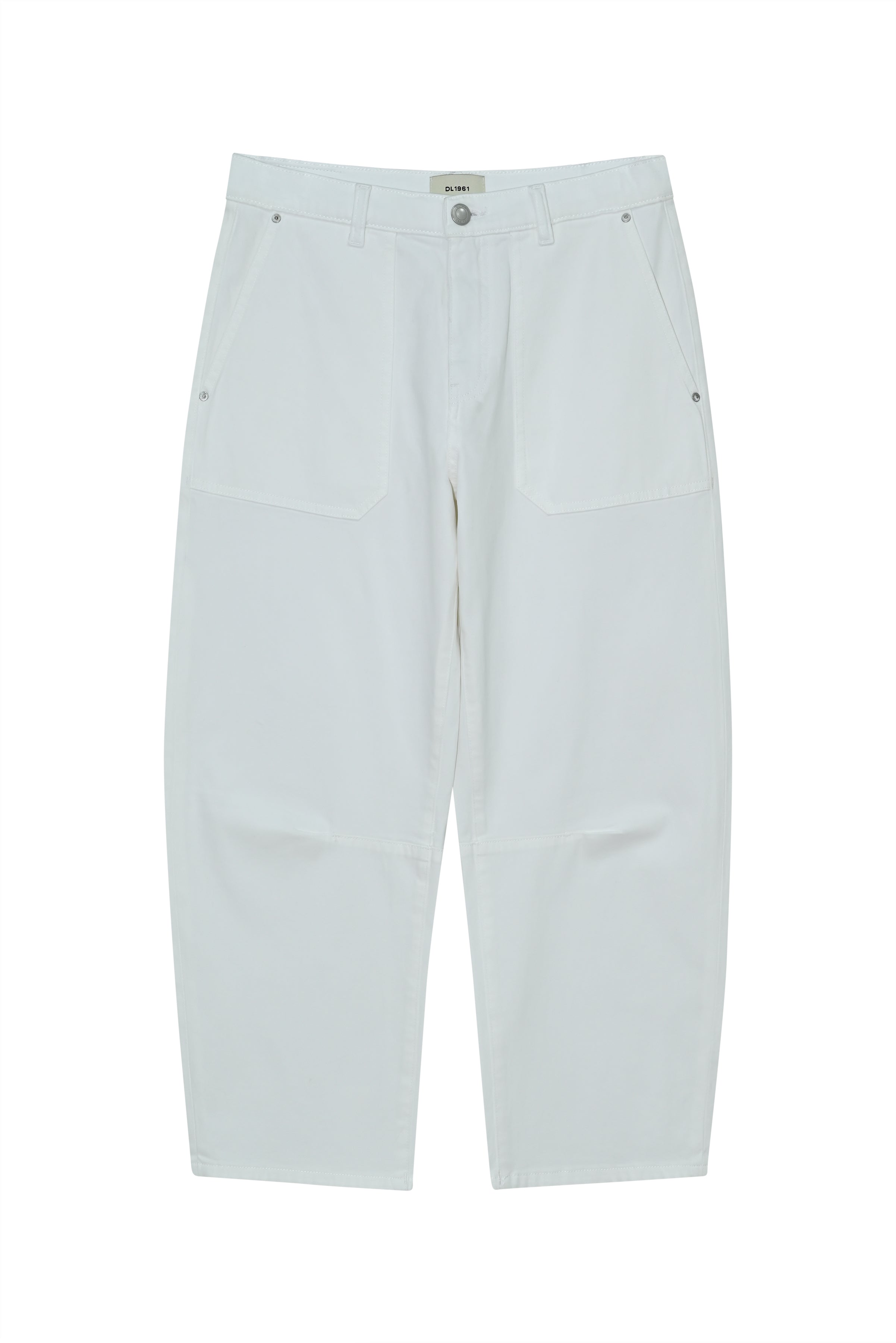 Bilie Easy Barrel: High Rise 26’ - White-DL1961-Happy on Main