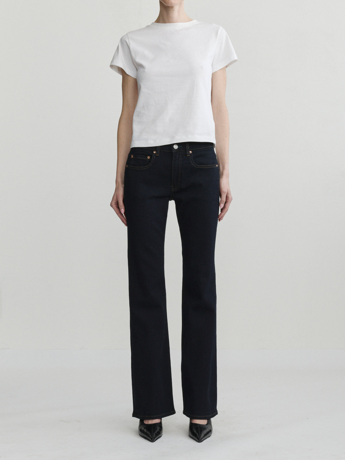 Bella Slim Boot: Mid Rise 32’ - Harvest Moon-DL1961-Happy on Main