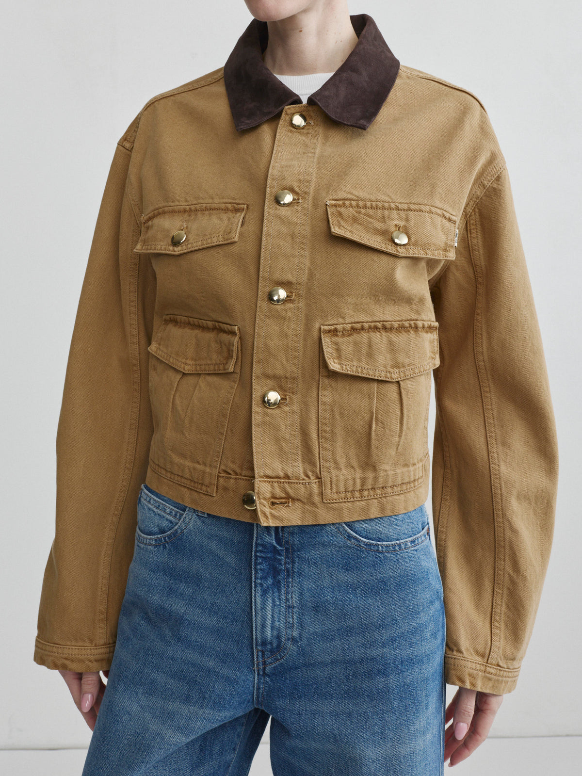 Boxy Denim Jacket - Savannas-DL1961-Happy on Main