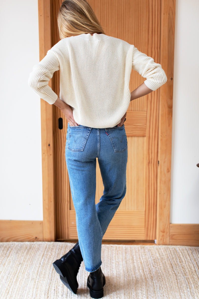 Daily Sweater - Ivory Organic-Emerson Fry-Happy on Main