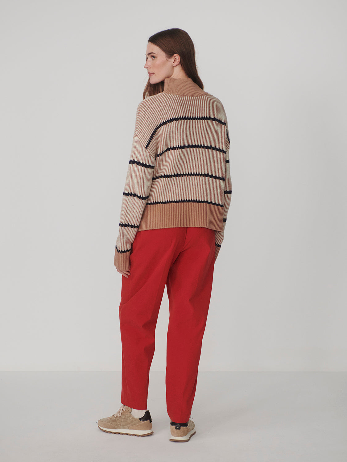 Holland Knit Sweater - Mid Tan-Varley-Happy on Main