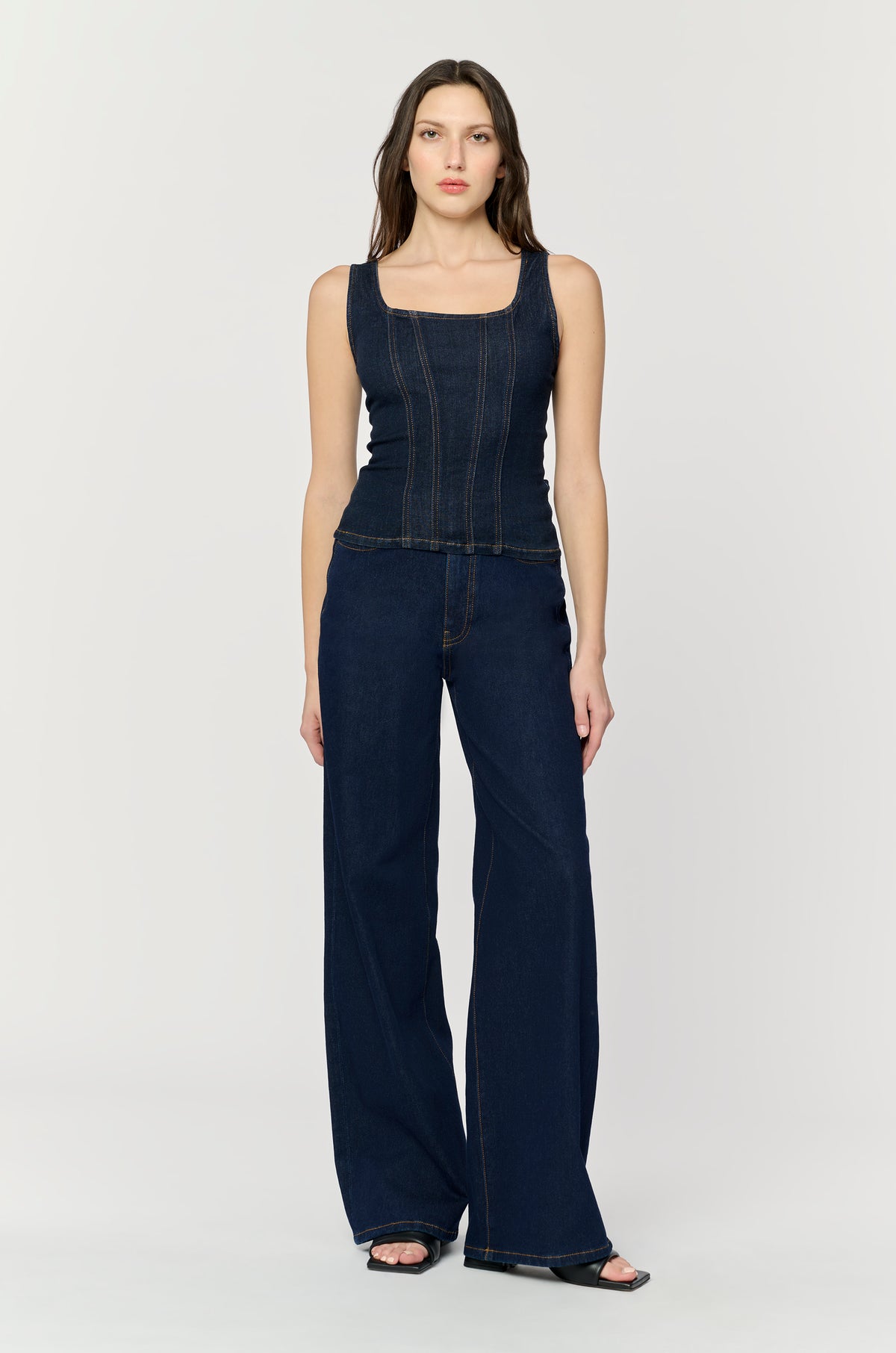 NCE Knit Wide Leg - Long Gone-DL1961-Happy on Main