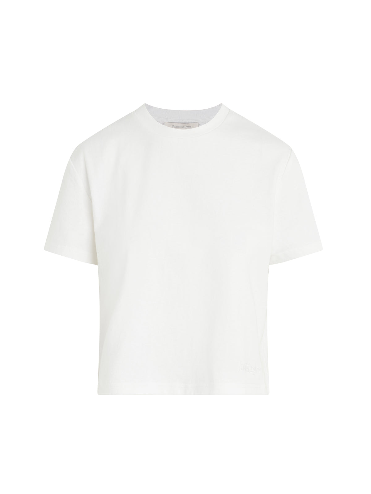 The Organic Favorite Tee - White-Favorite Daughter-Happy on Main