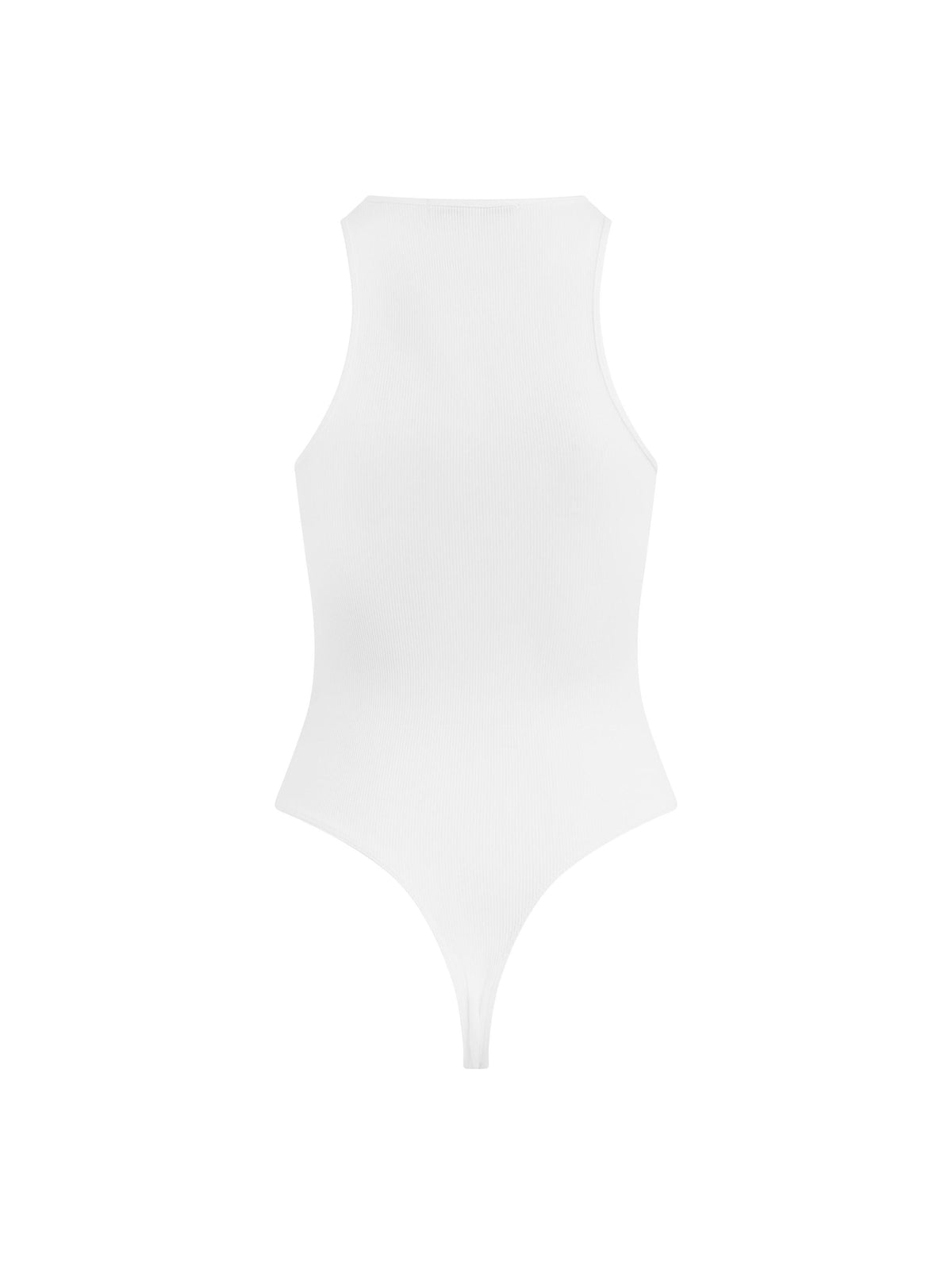 The Perfect Bodysuit - White-Favorite Daughter-Happy on Main