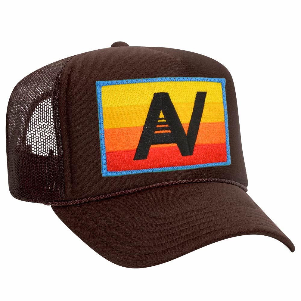 Logo Rainbow Vintage Low Rise Trucker-Misc Accessories-Happy on Main