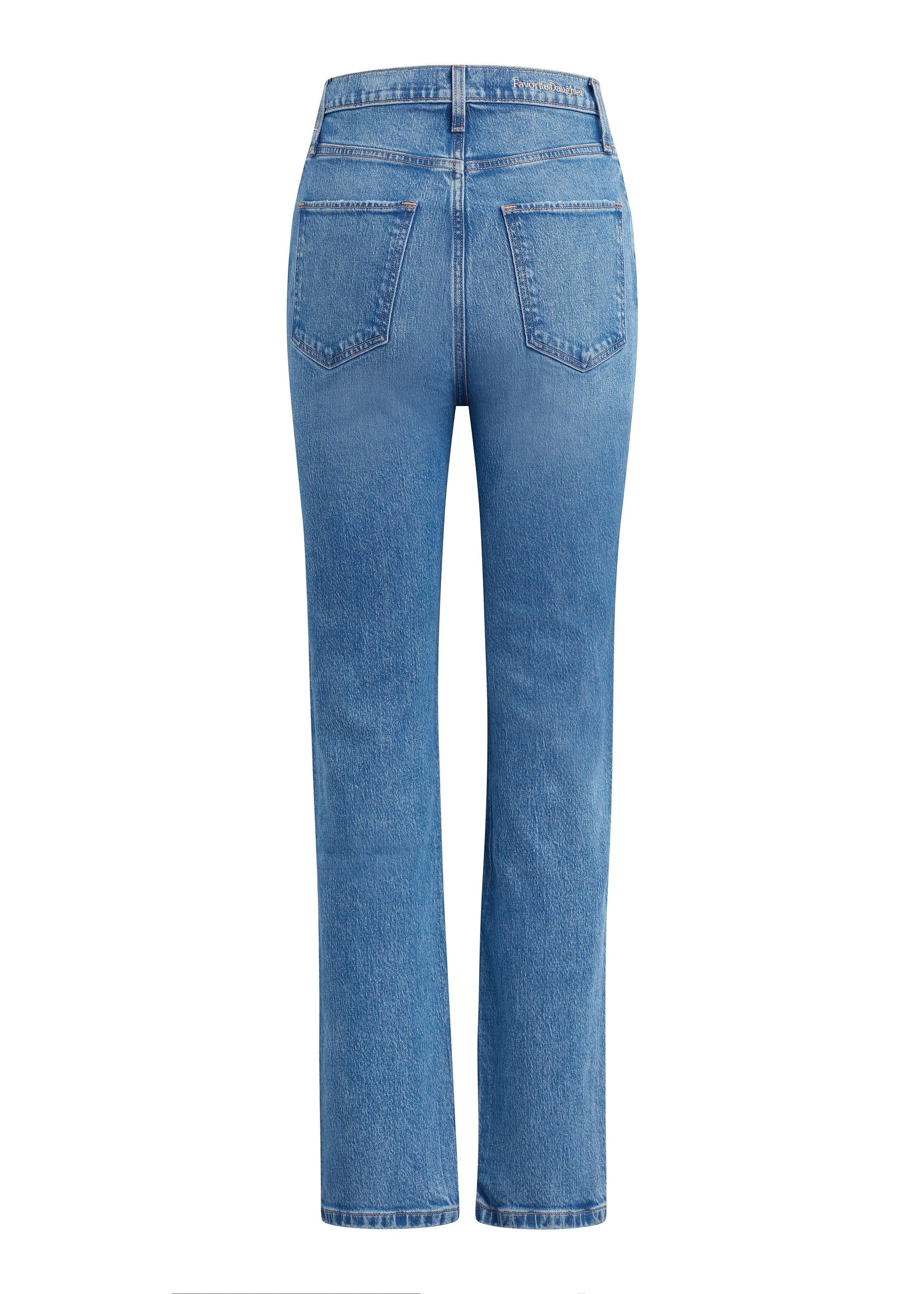 The Valentina Super High Rise Straight-Core Jeans-Happy on Main