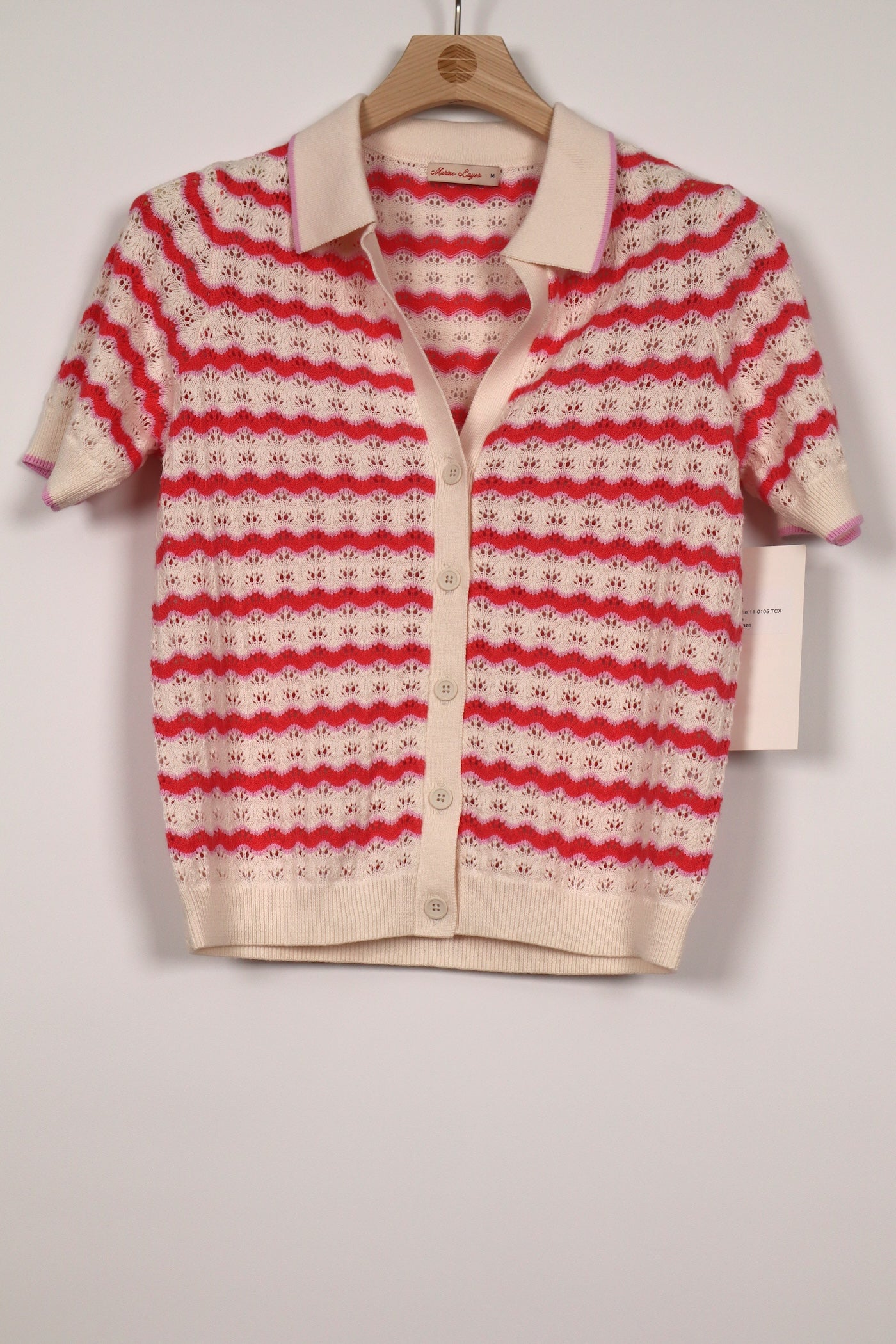 Piper Knit Resort Shirt - Warm Wave-Marine Layer-Happy on Main