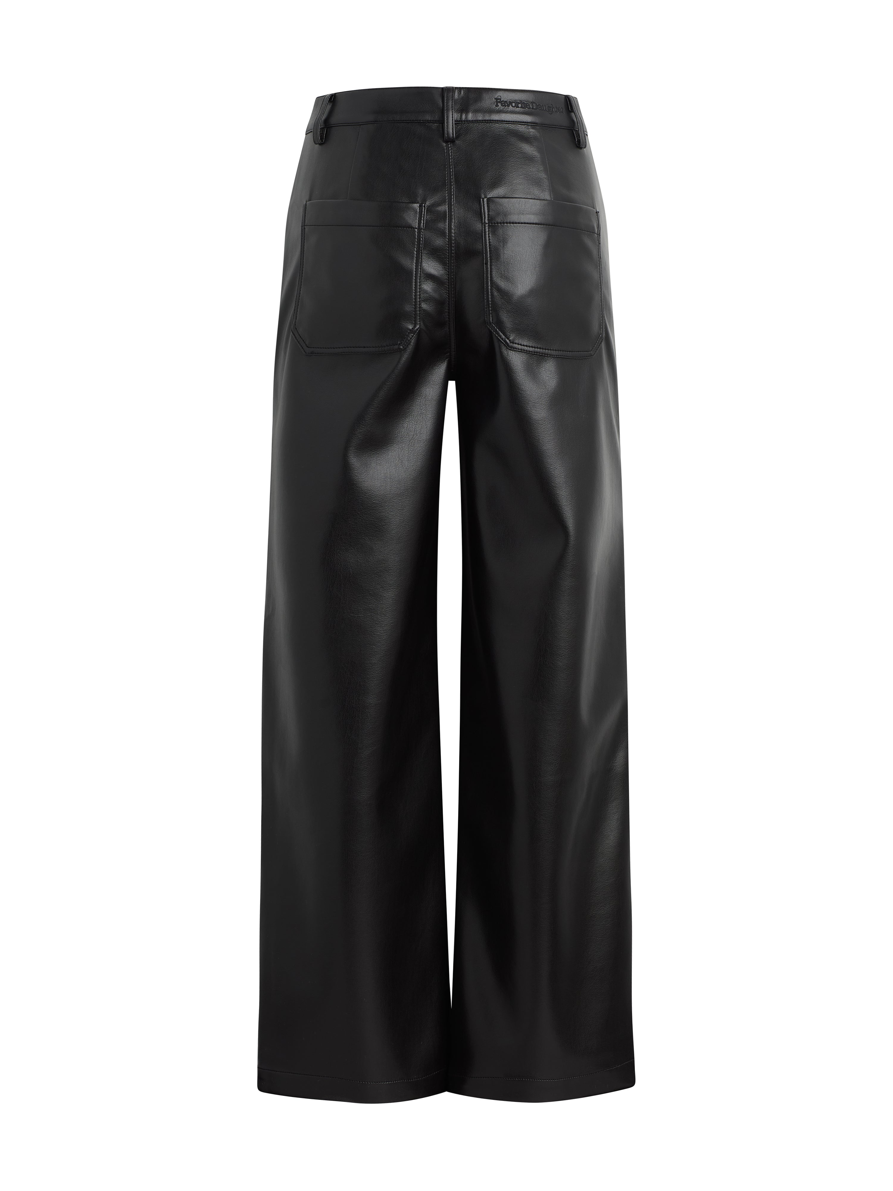 The Mischa Sup Hi Ri Wide Leg Ankle-Pants-Happy on Main