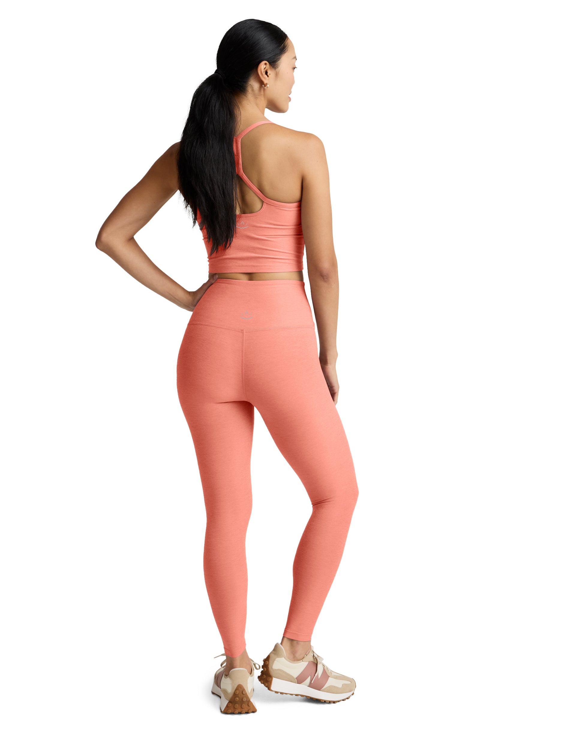 Spacedye Caught in the Midi HW Legging - Dreamsicle Heather-Beyond Yoga-Happy on Main