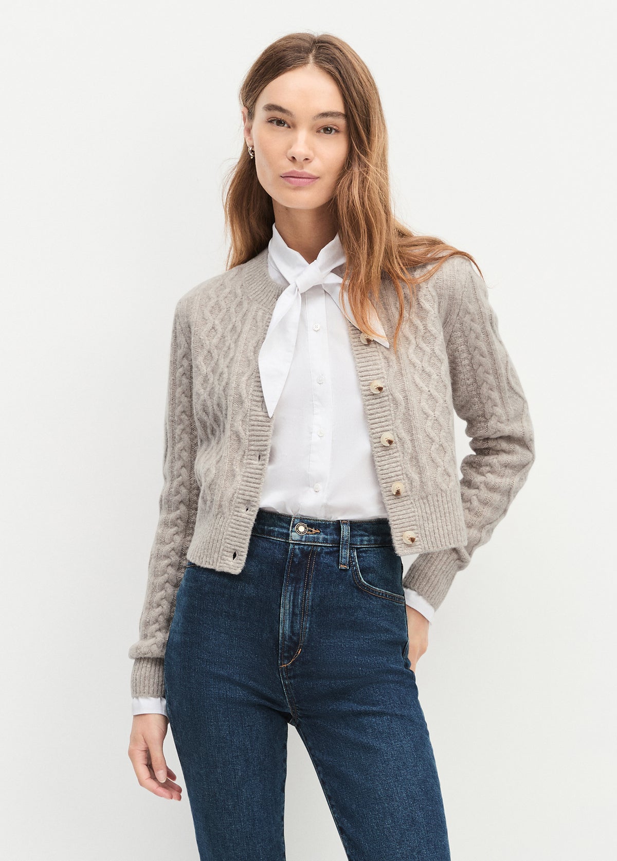 The Eleanor Cardigan - Basmati-Favorite Daughter-Happy on Main