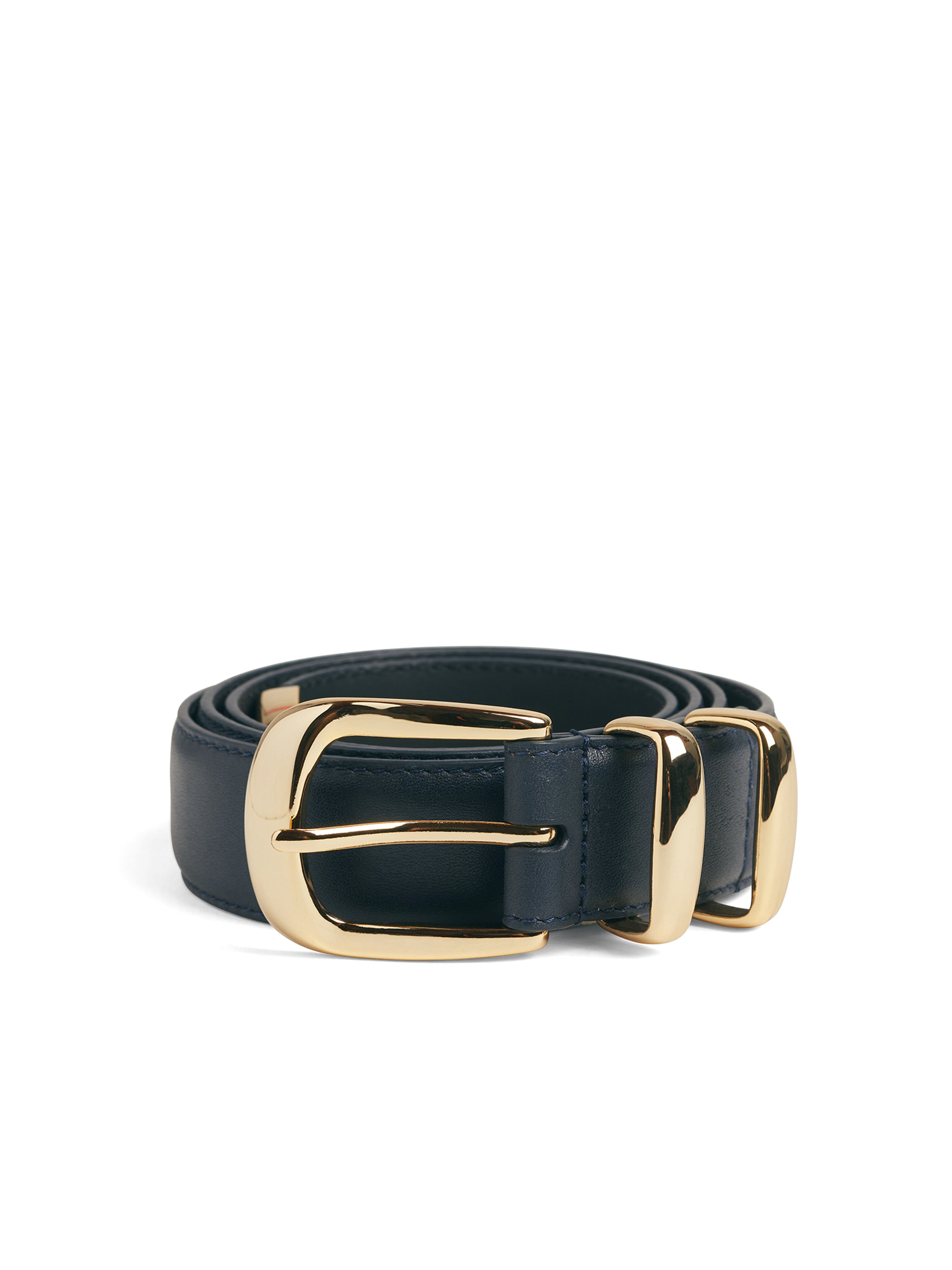The Jordan Belt - Navy/Gold-Favorite Daughter-Happy on Main