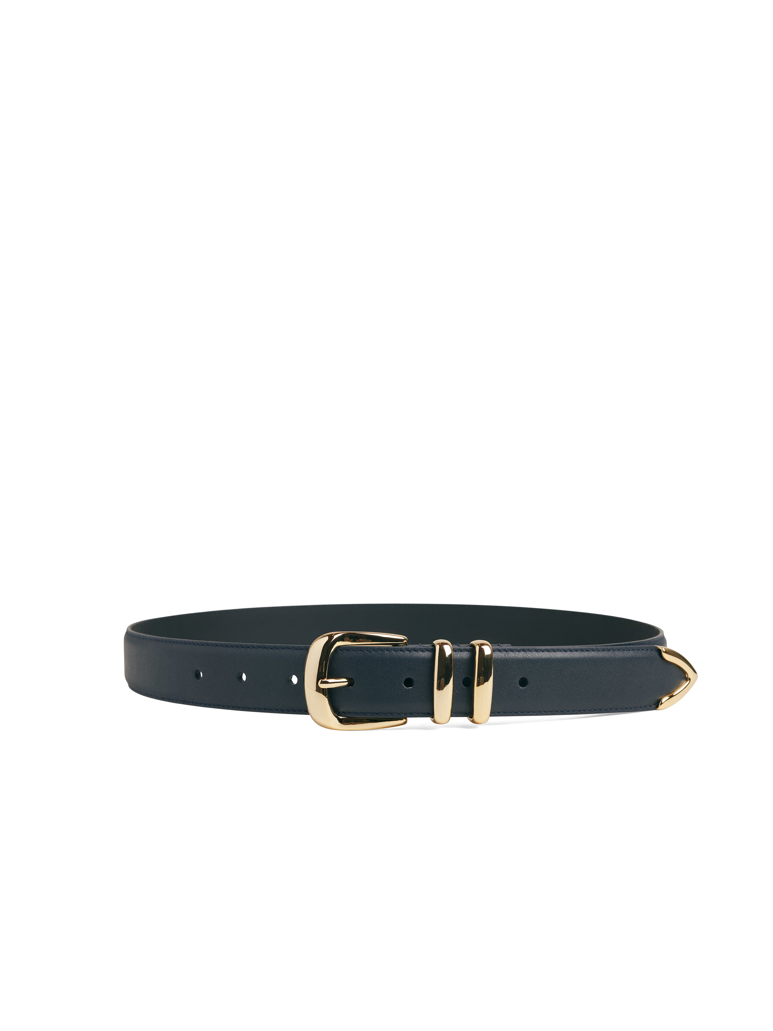 The Jordan Belt - Navy/Gold-Favorite Daughter-Happy on Main