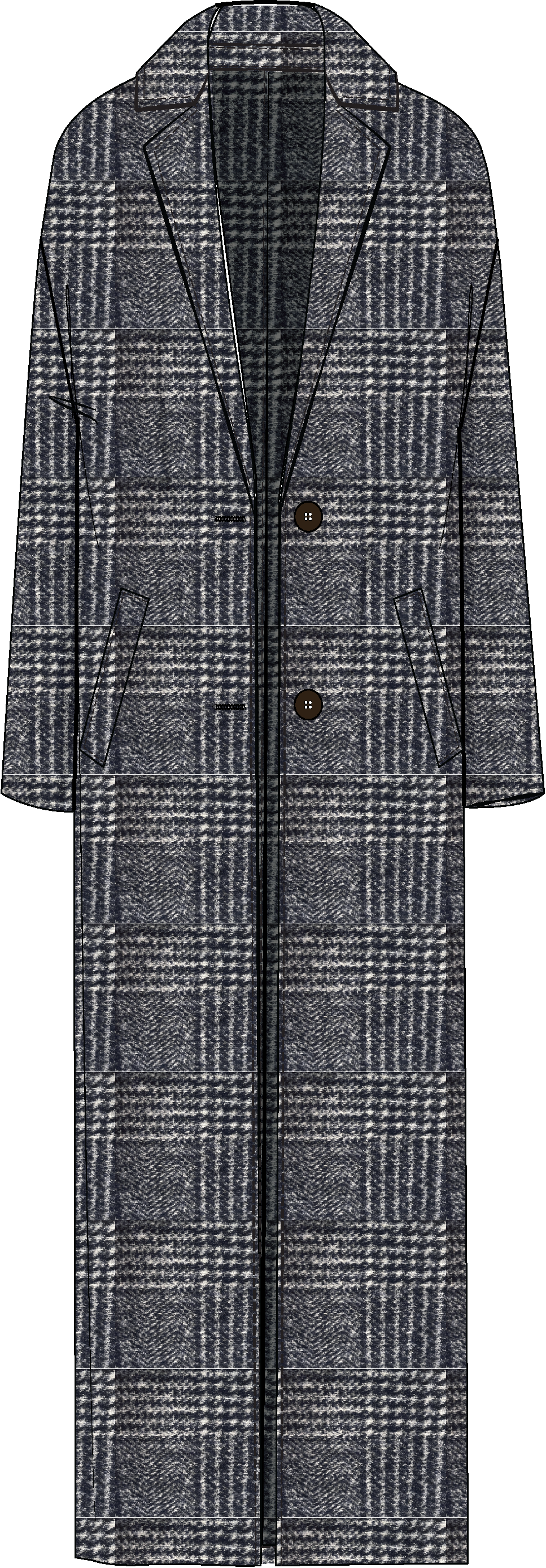 Atlantic Plaid Coat-Outerwear-Happy on Main