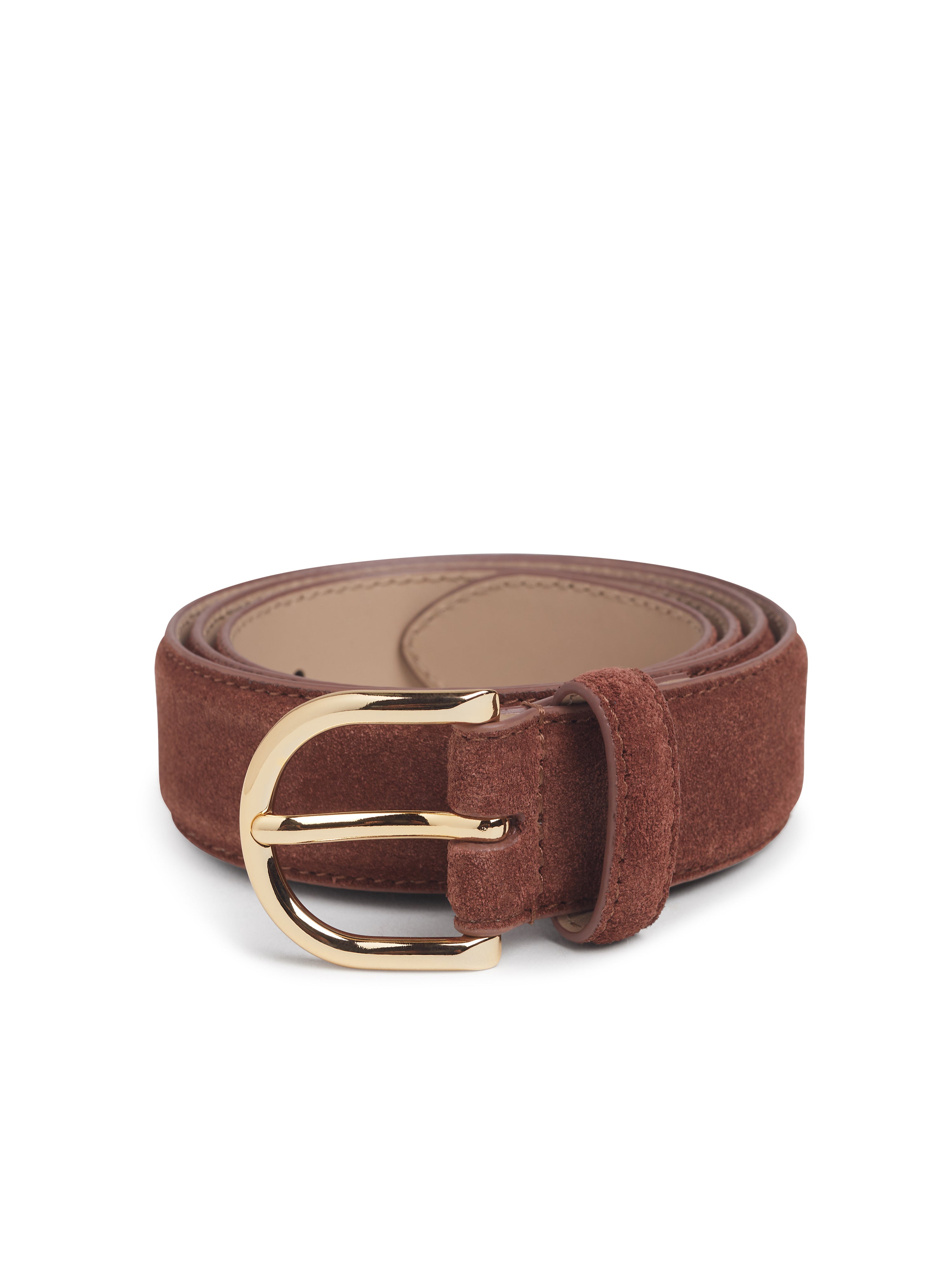 The Suede Juni Belt - Tan/Gold-Favorite Daughter-Happy on Main