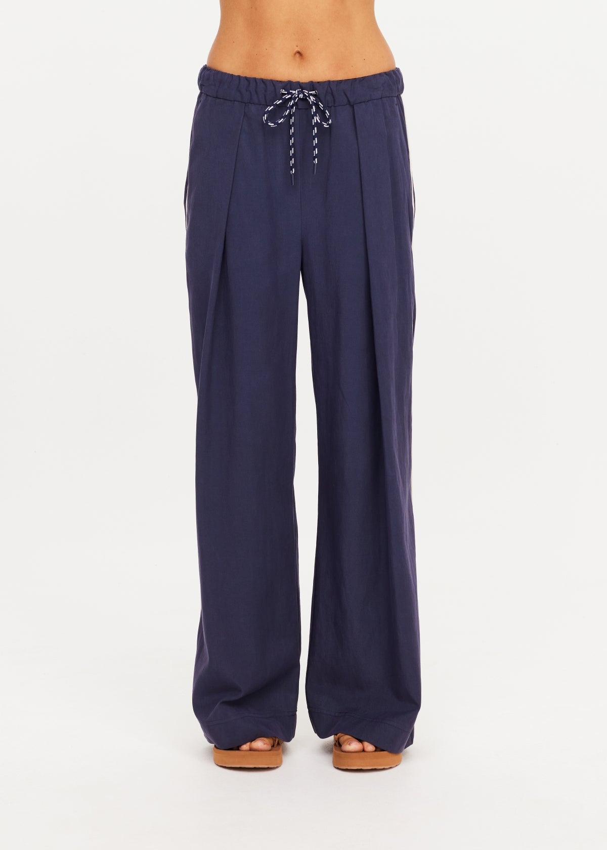 Lago Elita Pant - Navy-The Upside-Happy on Main