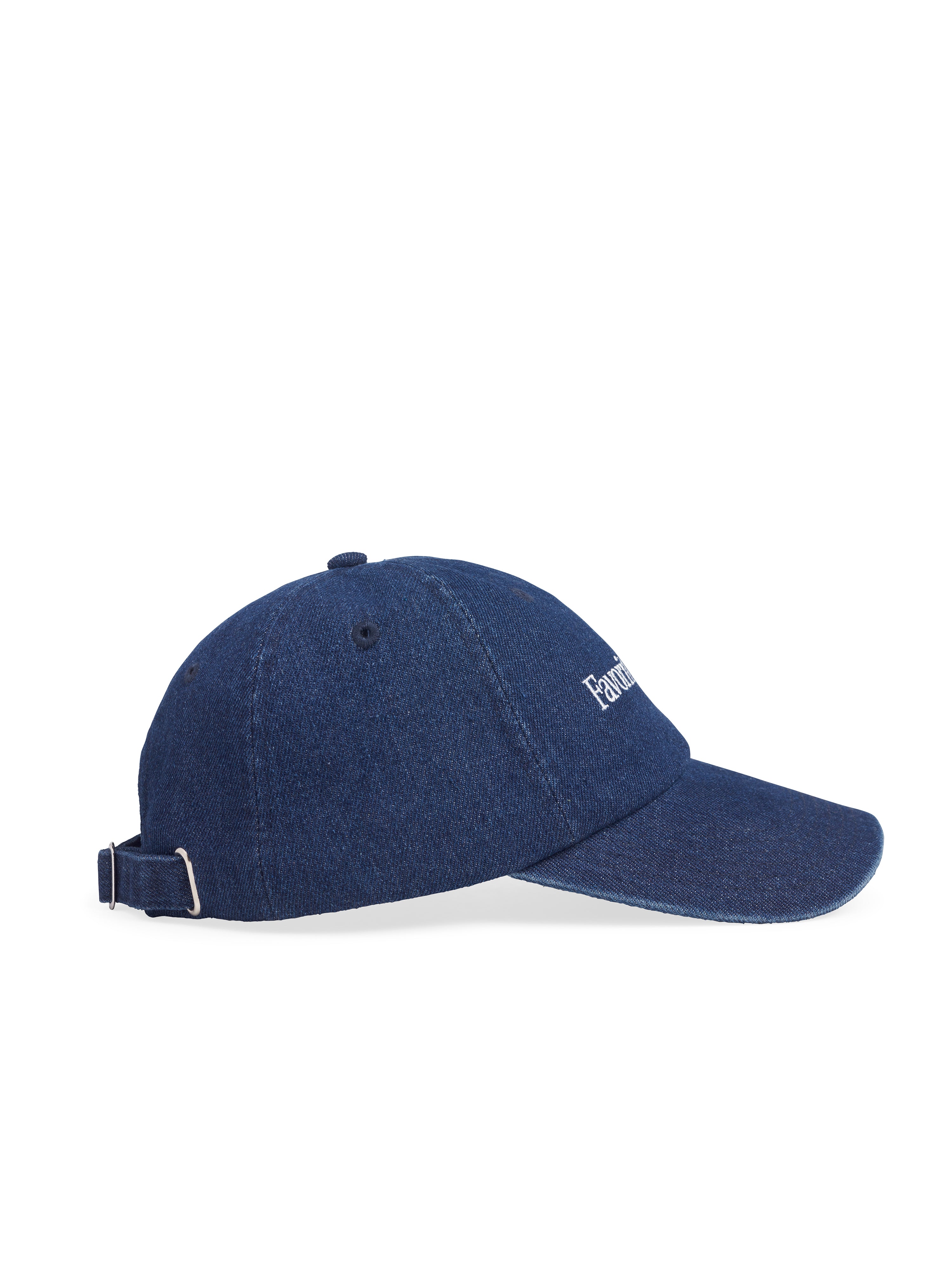 Logo Denim Baseball Cap-Misc Accessories-Happy on Main