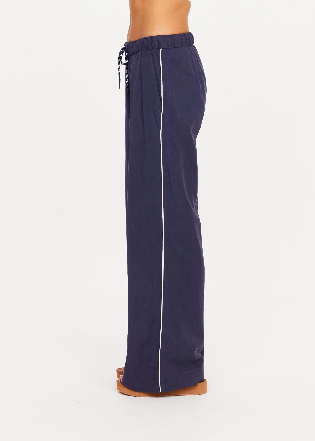Lago Elita Pant - Navy-The Upside-Happy on Main