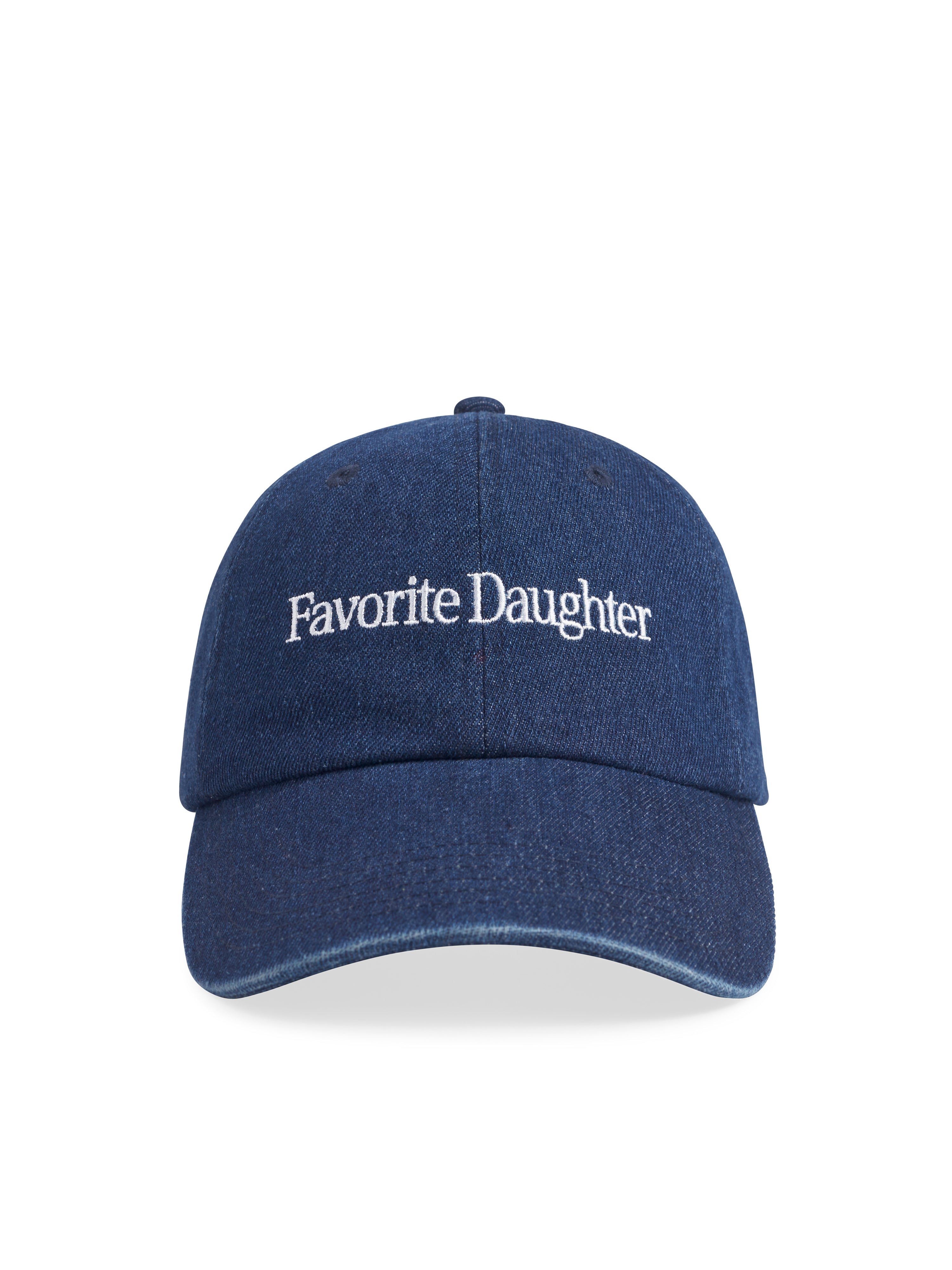 Logo Denim Baseball Cap-Misc Accessories-Happy on Main