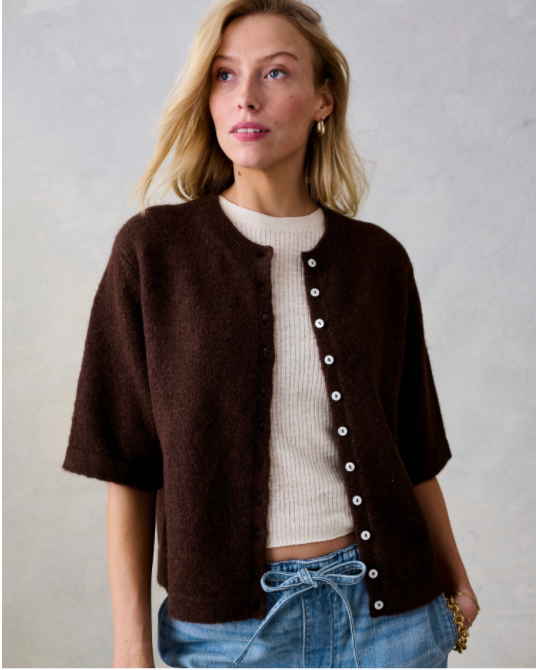 Apres Alpaca Cardigan-Cashmere Sweaters-Happy on Main