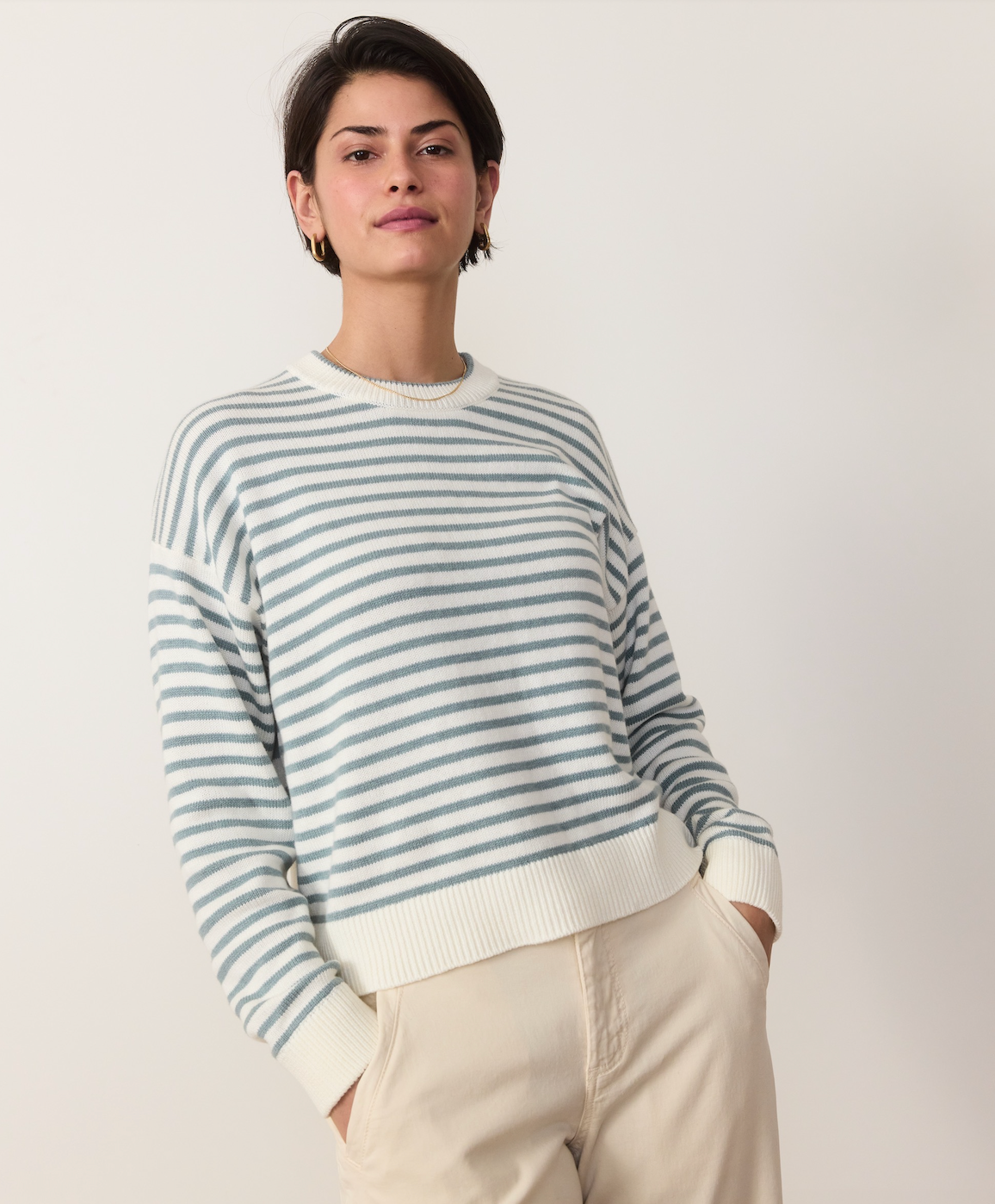 Suki Crewneck Sweater-Core Sweaters-Happy on Main