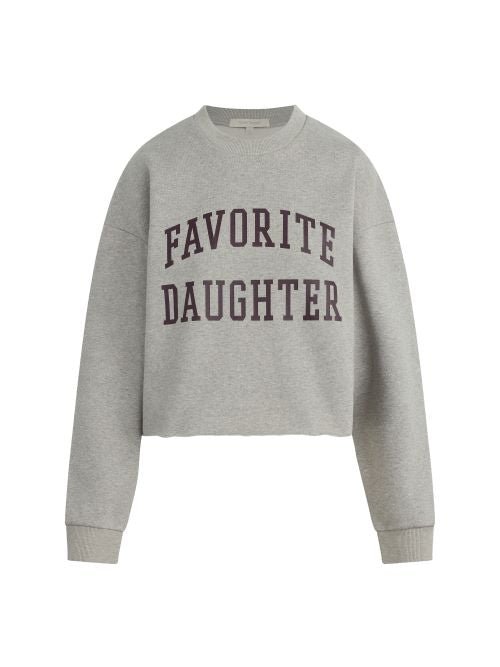 Cropped Collegiate Sweatshirt
