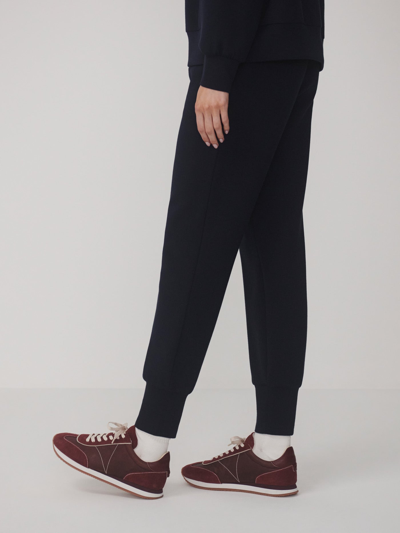 The Slim Cuff Pant 25" - Navy-Varley-Happy on Main