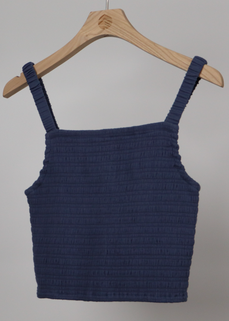 Lila Double Cloth Tank-Basic Tanks + Tees-Happy on Main
