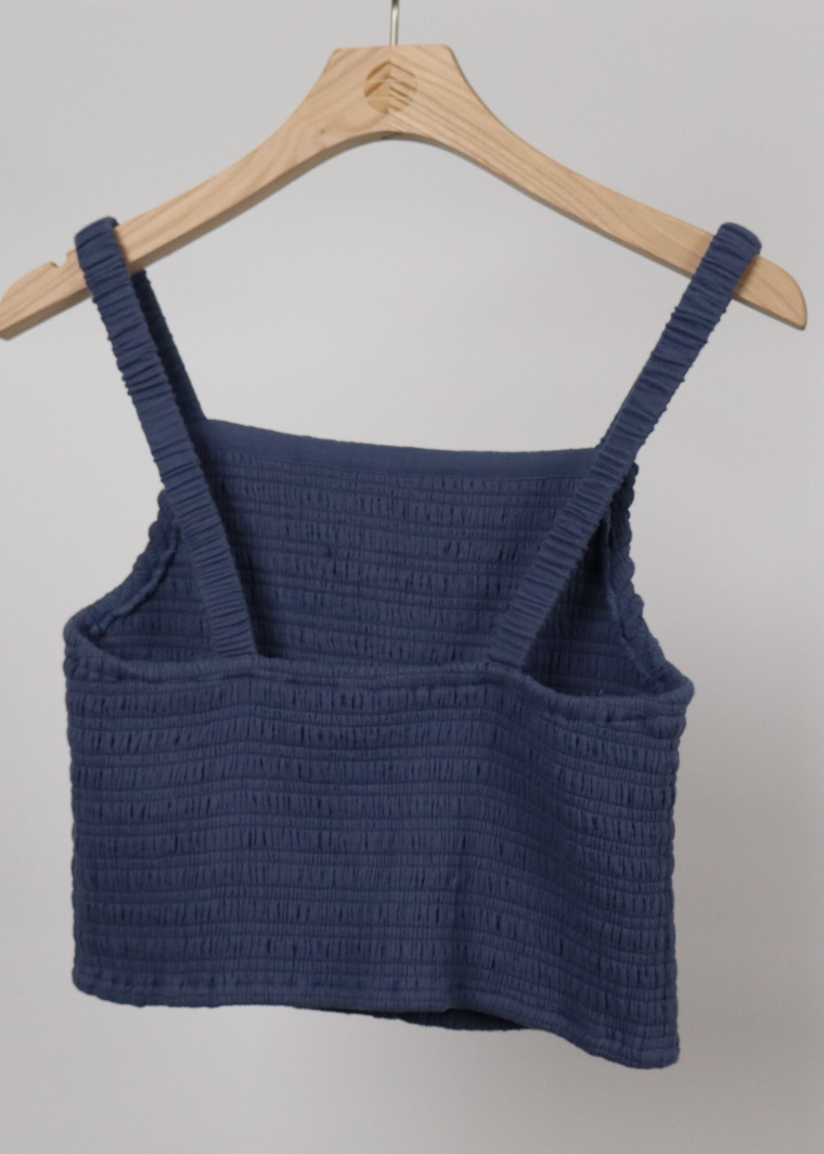 Lila Double Cloth Tank-Basic Tanks + Tees-Happy on Main