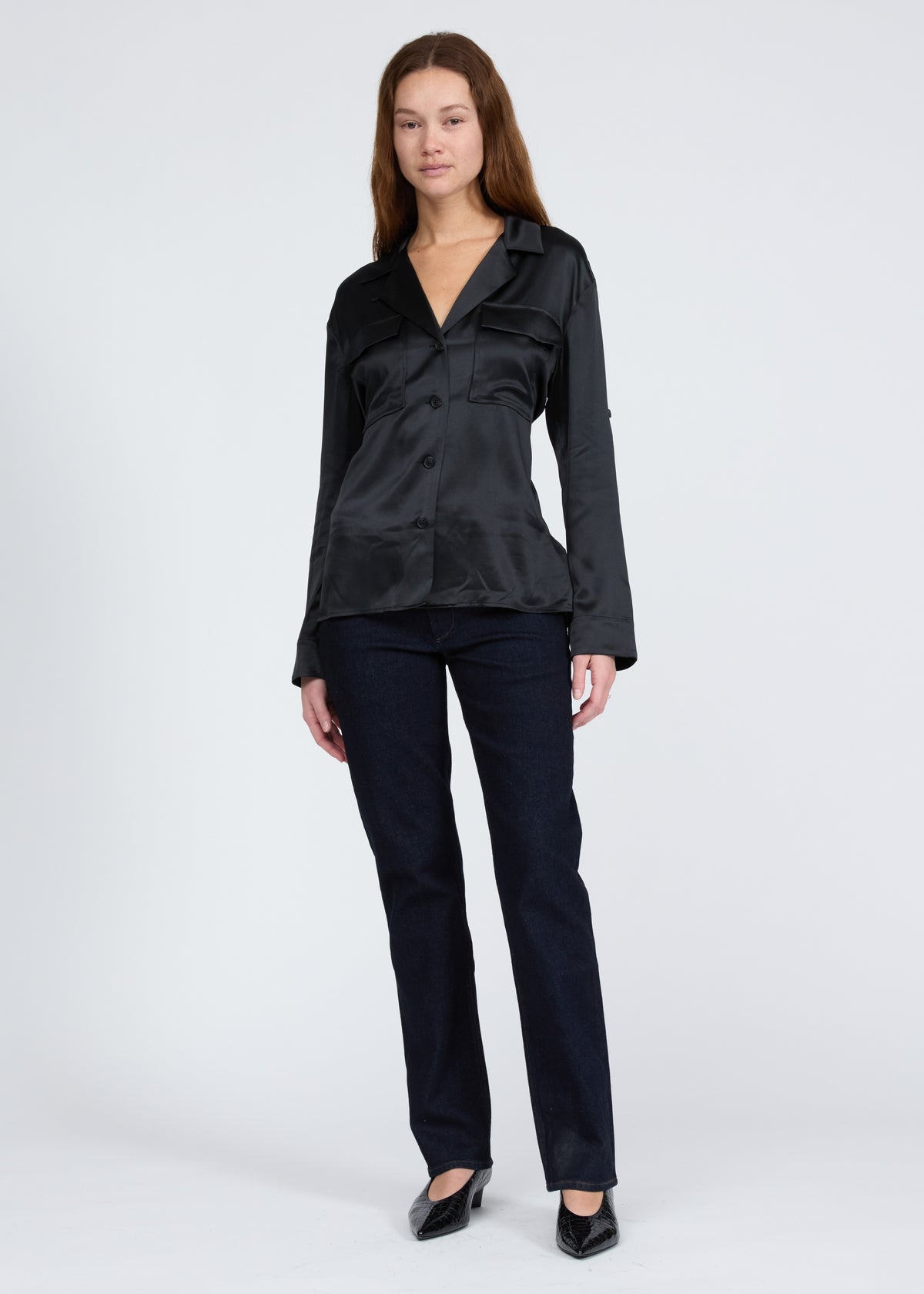 Sutton Full Slim Cigarette - Dark Rinse-Rag & Bone-Happy on Main