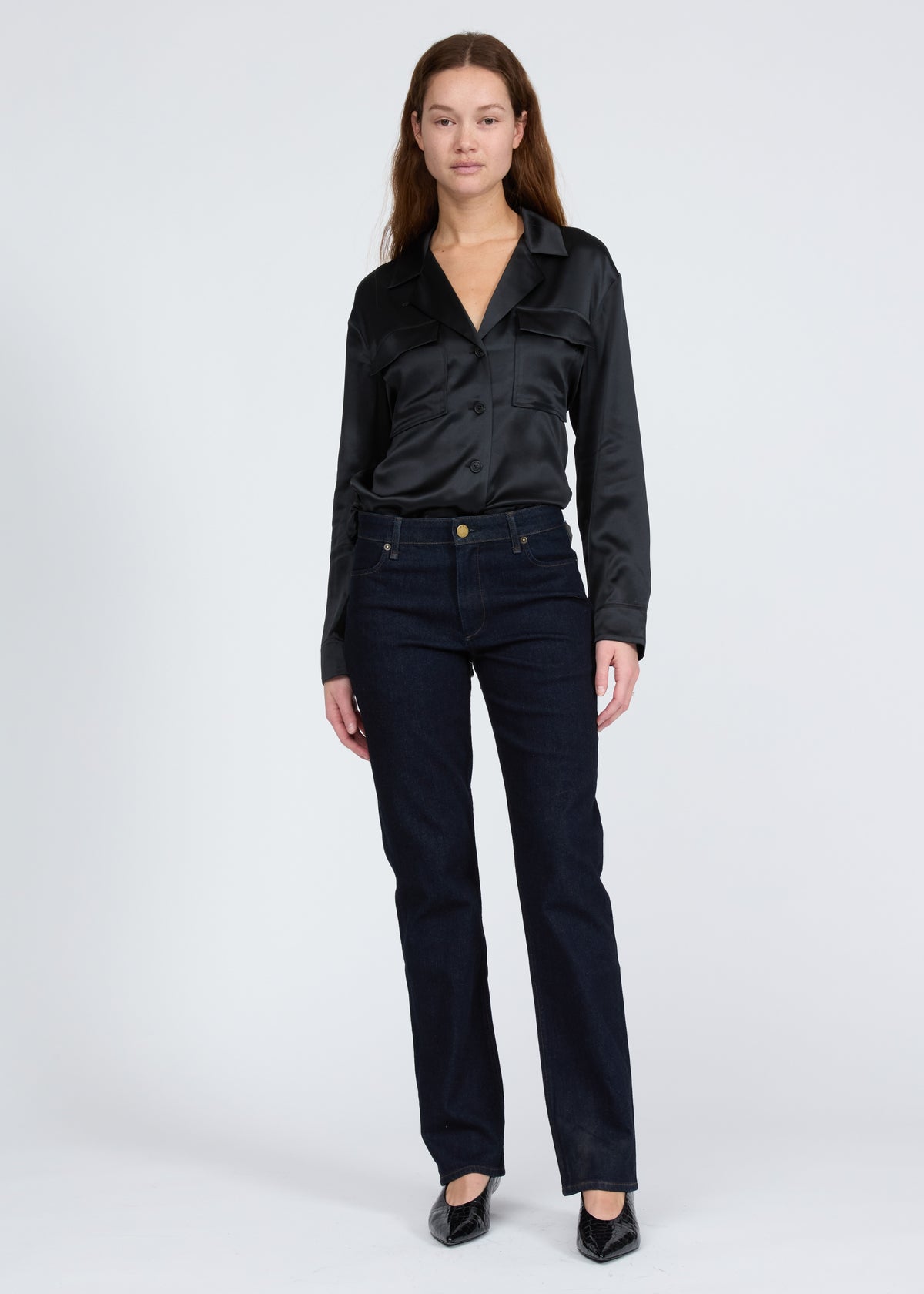Sutton Full Slim Cigarette - Dark Rinse-Rag & Bone-Happy on Main