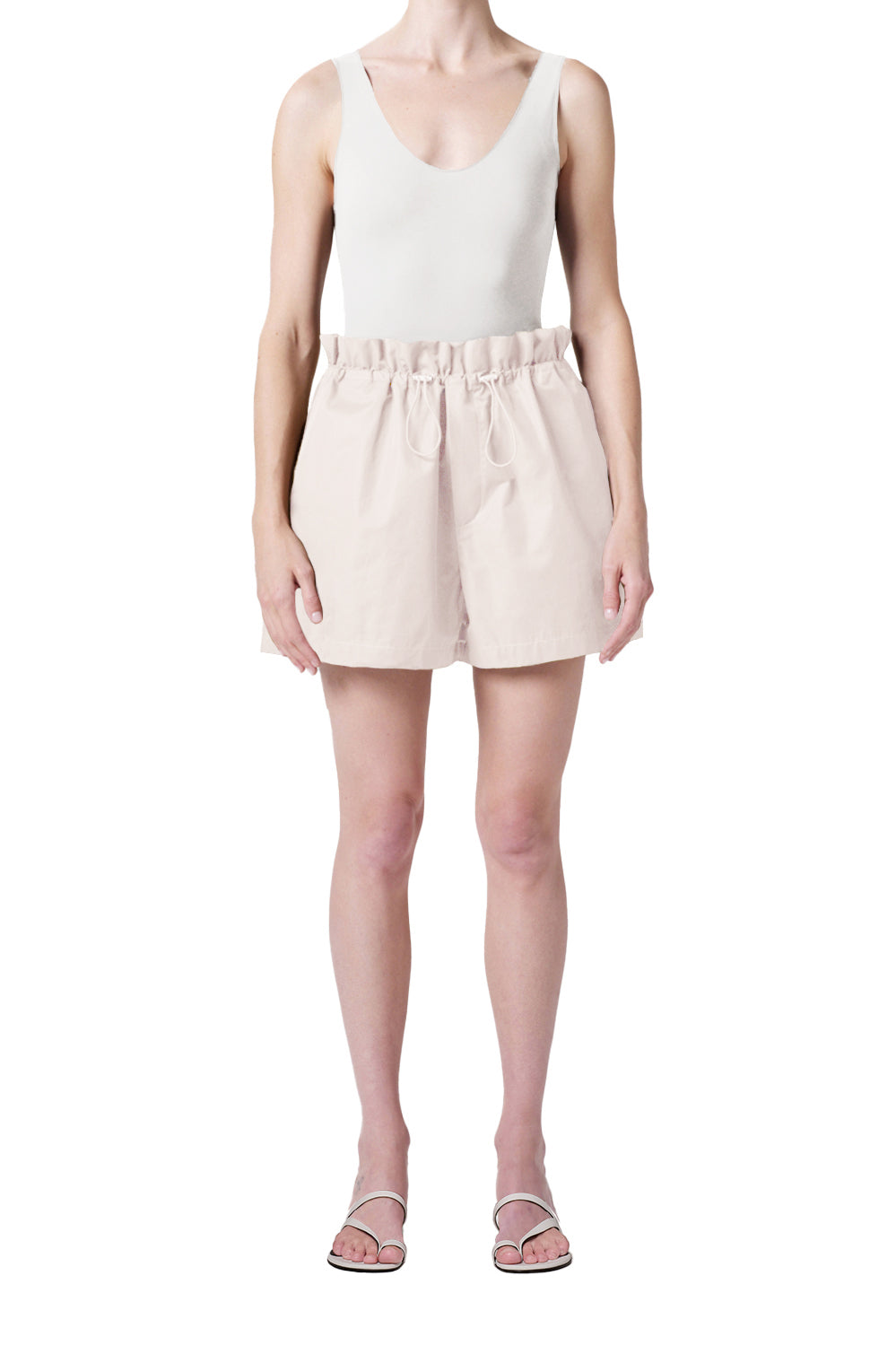 Lydia Short - Chalk White-AGOLDE-Happy on Main