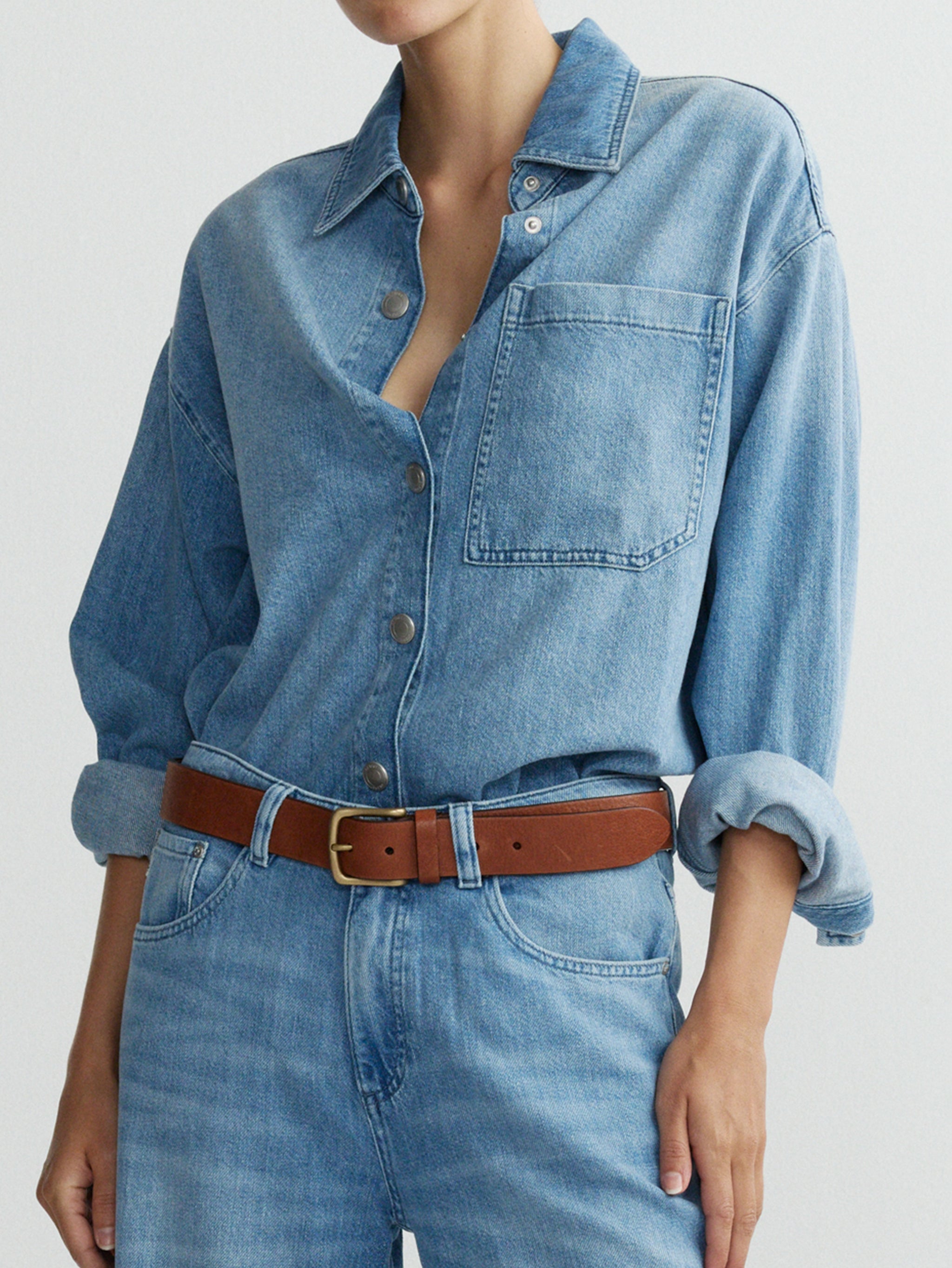 Addison Overshirt - Riverbank-DL1961-Happy on Main