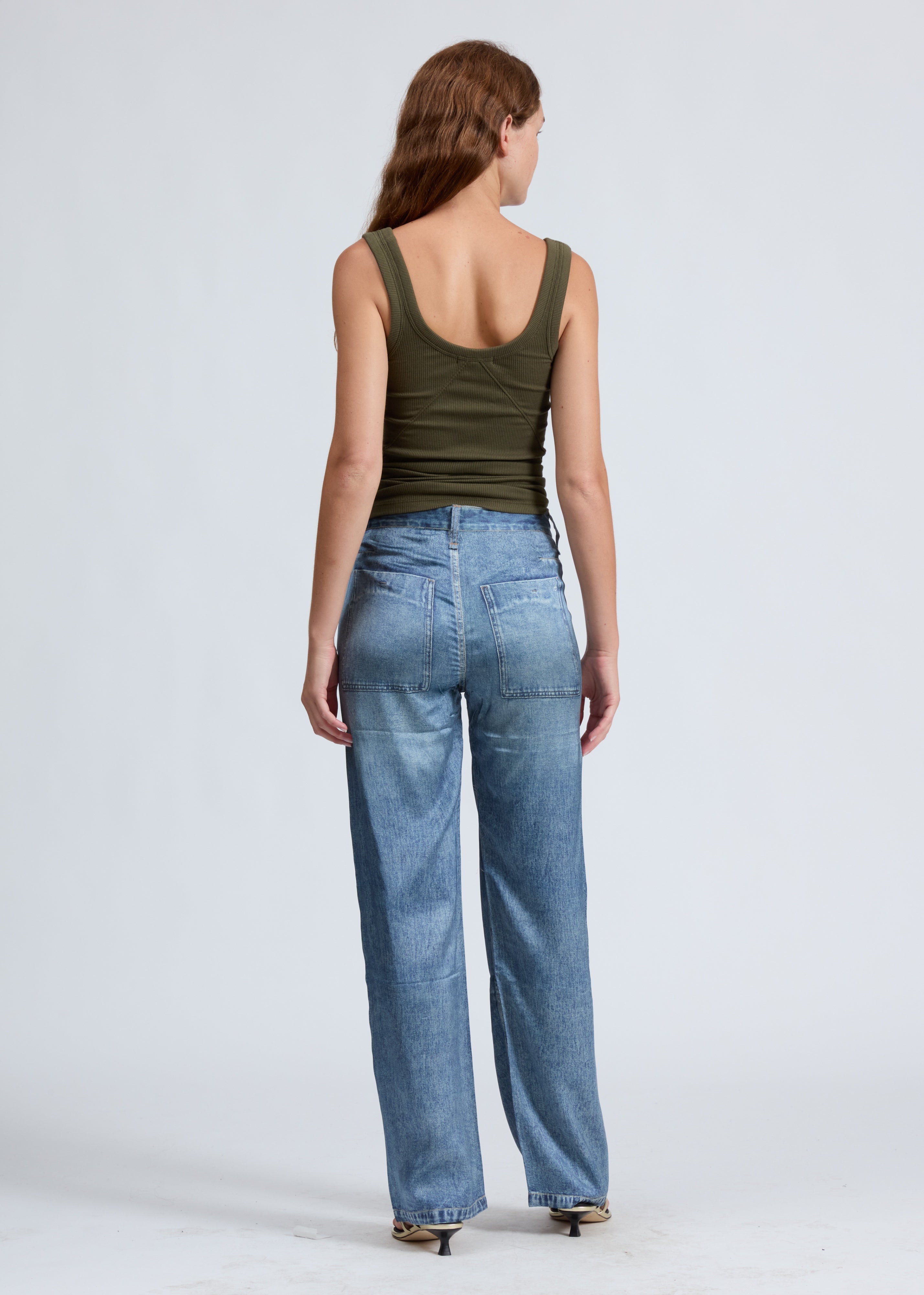 The Essential Rib U Neck Tank - Dkolv-Rag & Bone-Happy on Main