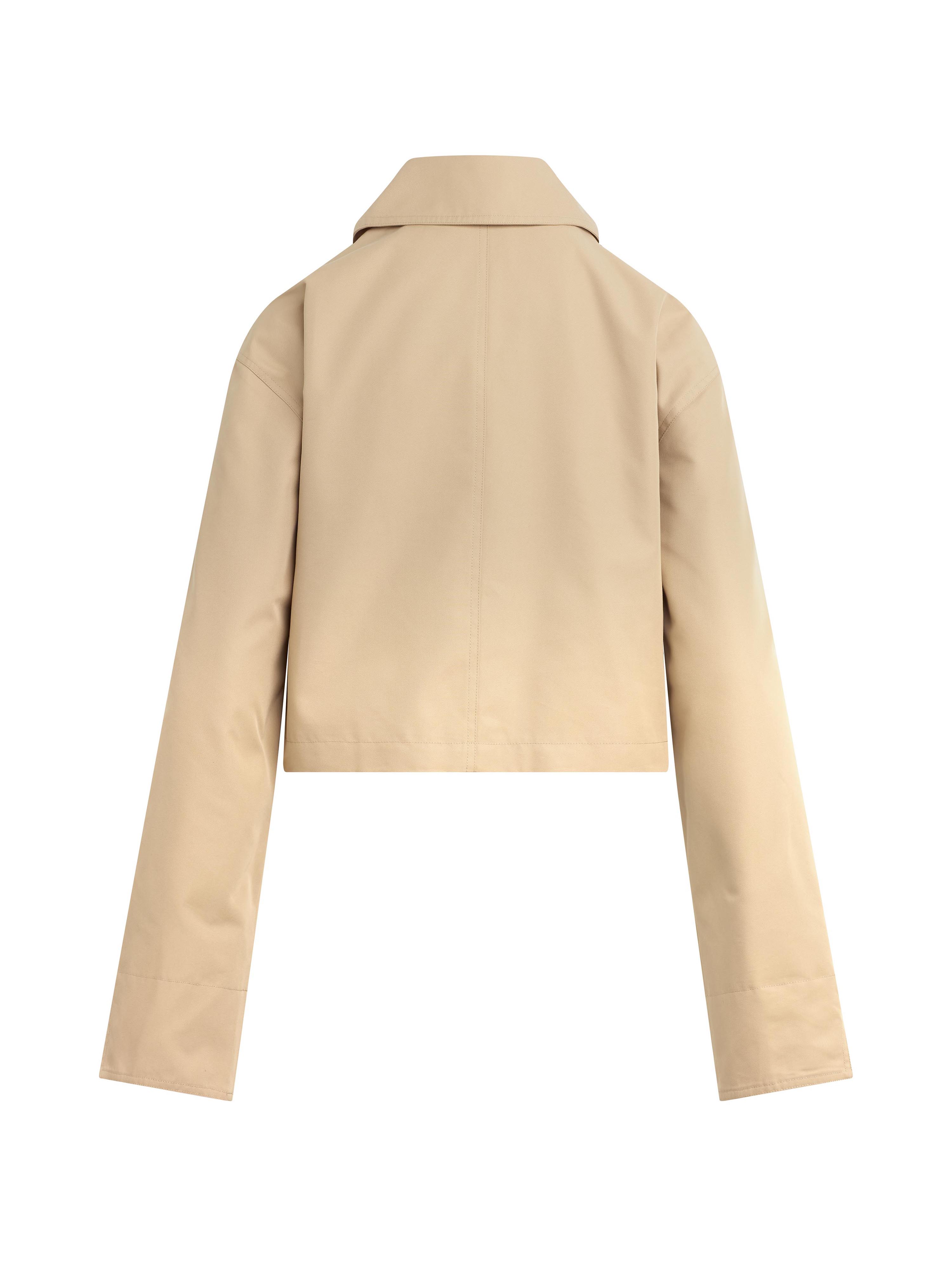 The Rue Cropped Trench - Khaki-Favorite Daughter-Happy on Main