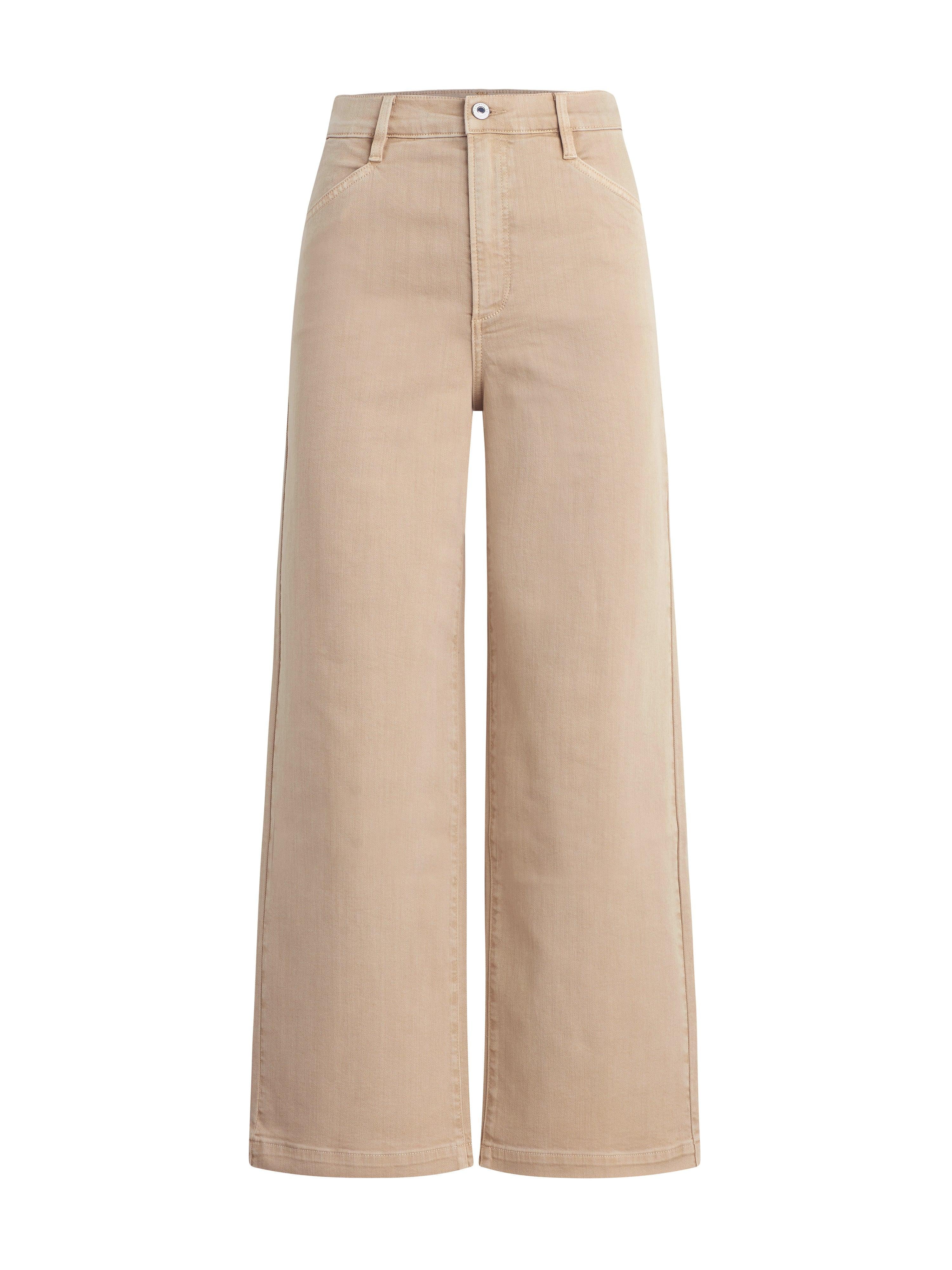 The Mischa Super High Rise Wideleg Ankle-Novelty Jeans-Happy on Main